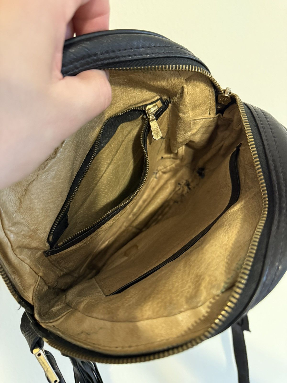 MCM MCM Vintage Leather Bag Size ONE SIZE - 16 Thumbnail