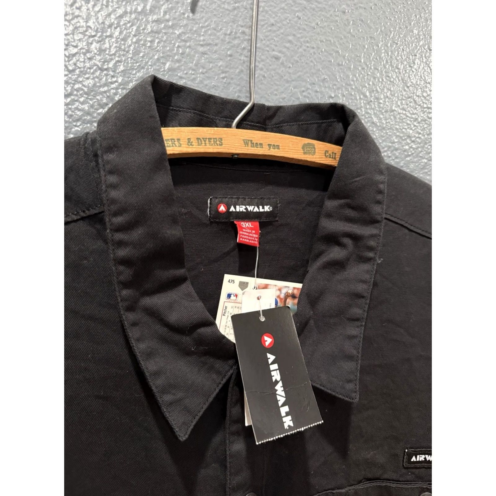 Airwalk VINTAGE Airwalk Black Skate Button Up Polo Size 3XL Size US XXL / EU 58 / 5 - 5 Thumbnail