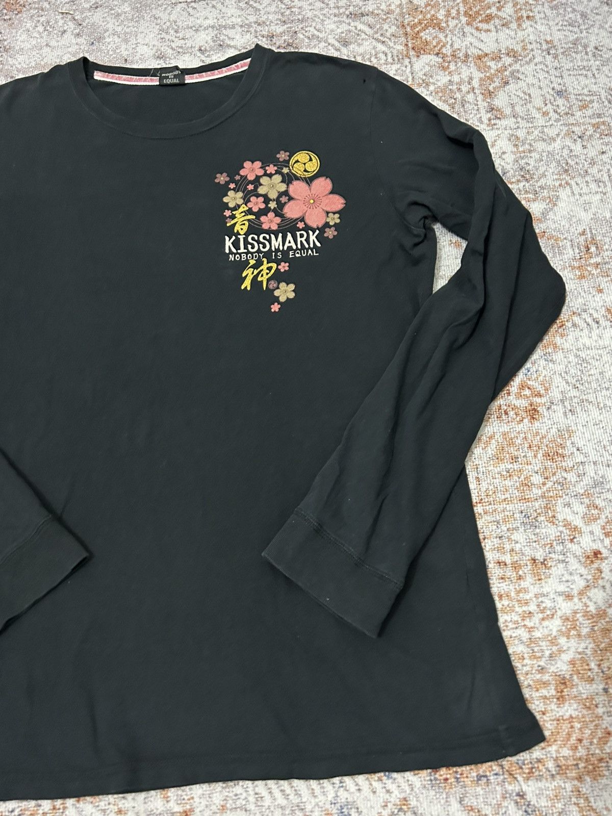 Hysteric Glamour Kissmark Japan Ryujin Sakura Long sleve Shirt Size US L / EU 52-54 / 3 - 4 Thumbnail