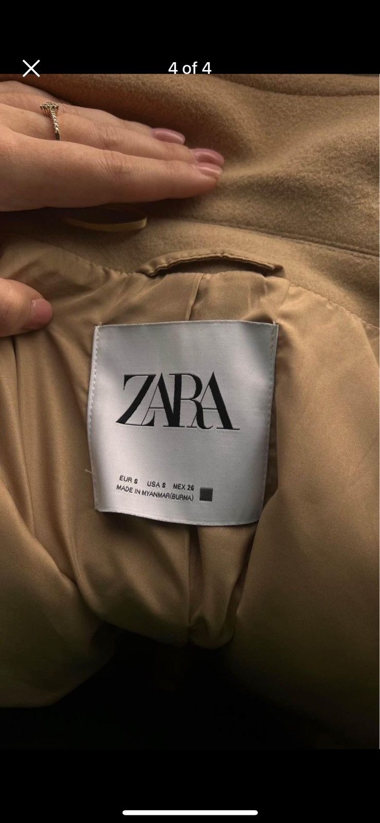 Zara Zara Coat Size M / US 6-8 / IT 42-44 - 4 Thumbnail