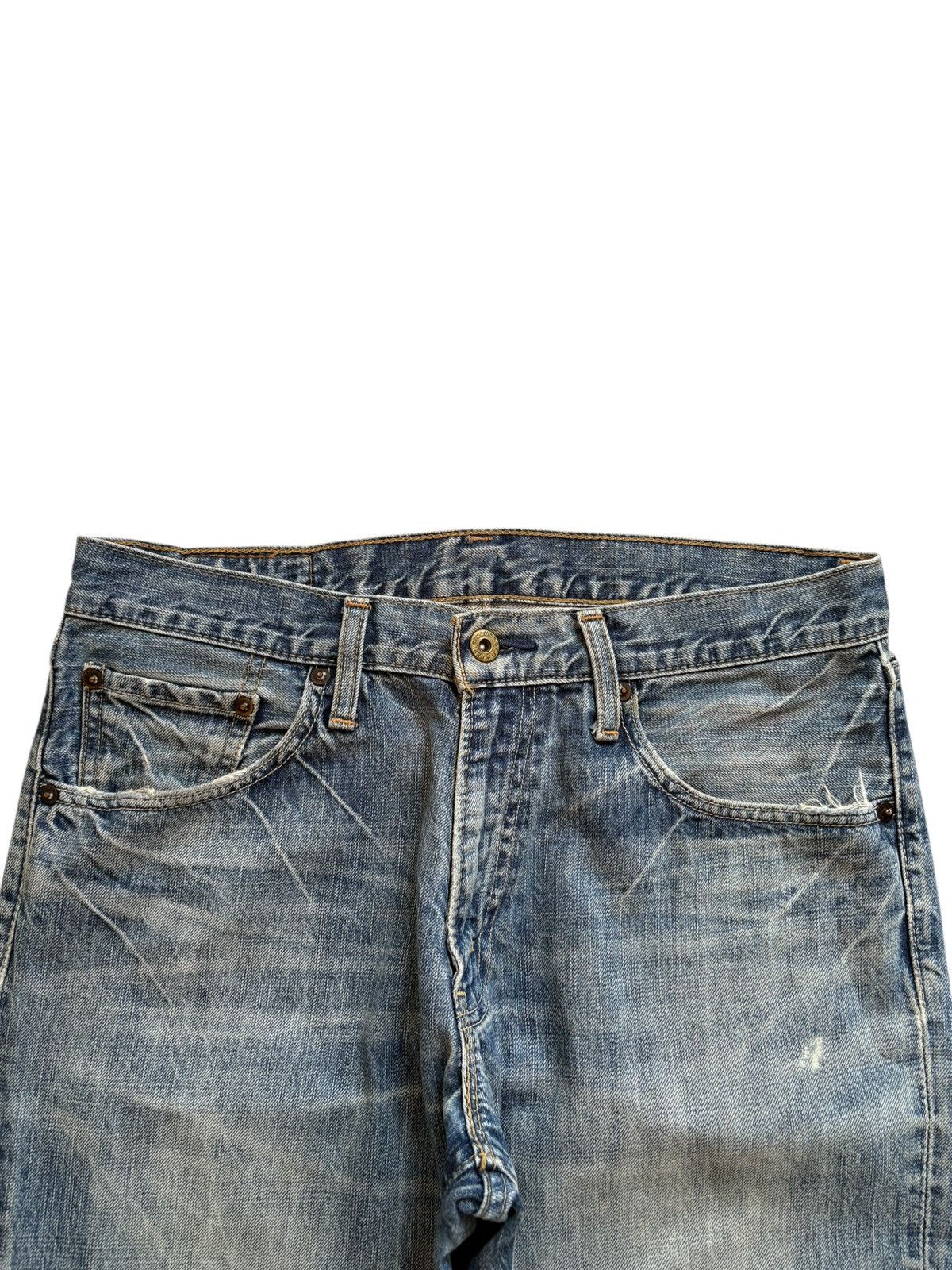 Levi's SALES🔥Vintage 90s Levis 502 Mud Wash Distressed Loose Jeans Size US 32 / EU 48 - 4 Thumbnail