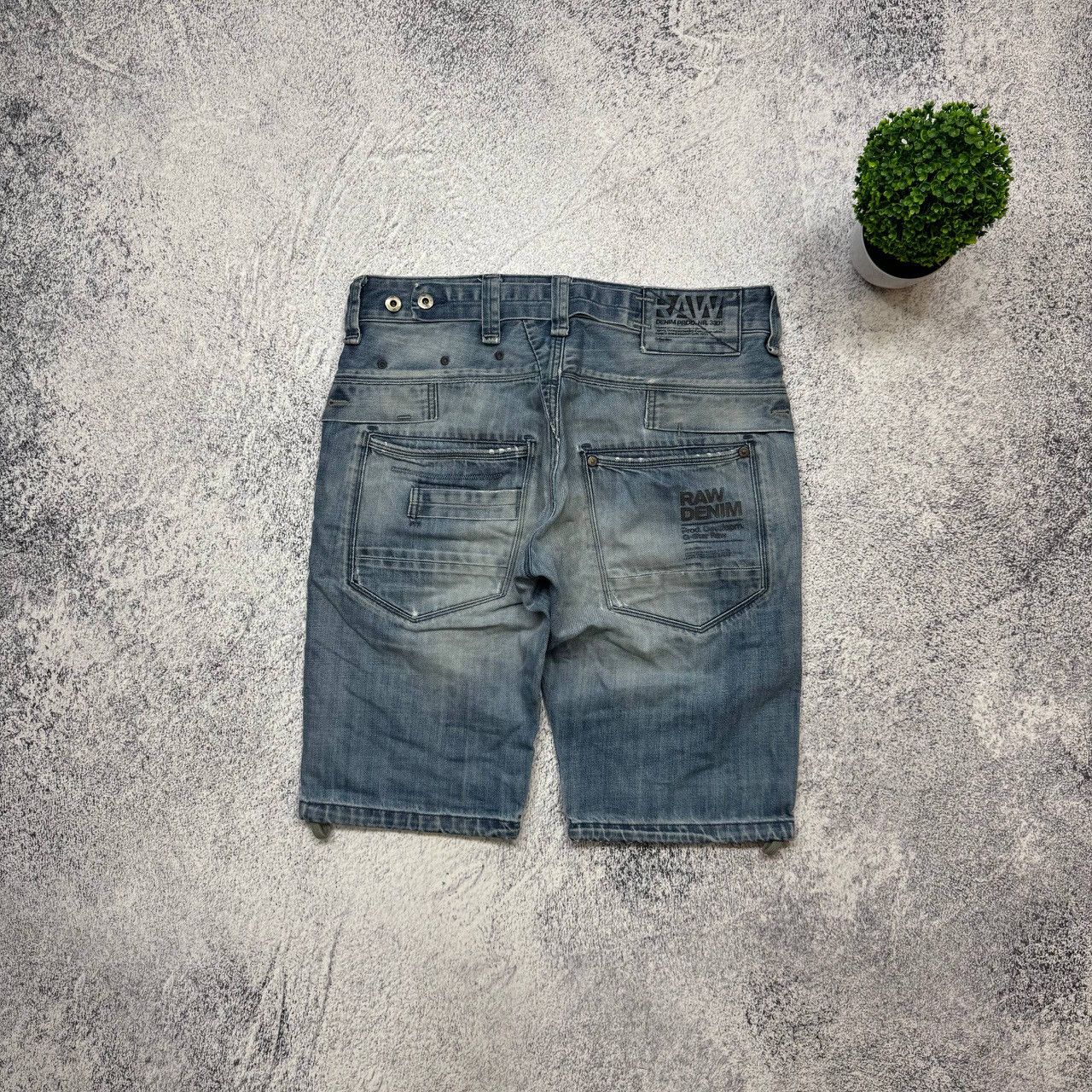 G-Star Vintage G-Star RW Denim Baggy Jeans Shorts Mens Size 33 Size US 33 - 1 Thumbnail