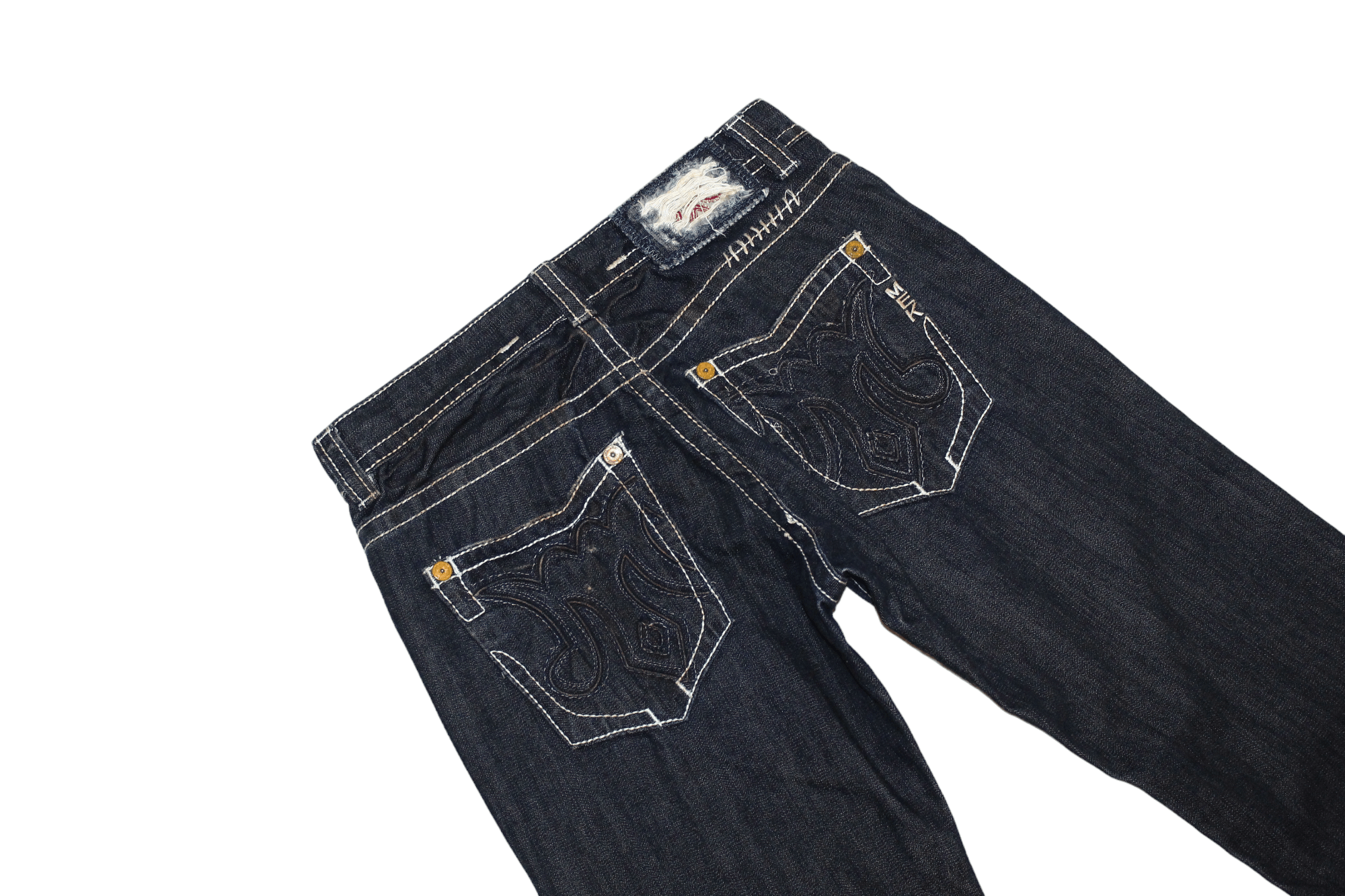 Mek Denim Y2K💥MEK DENIM USA Handcrafted Button Fly Baggy Rap Jeans Size US 33 - 1 Thumbnail