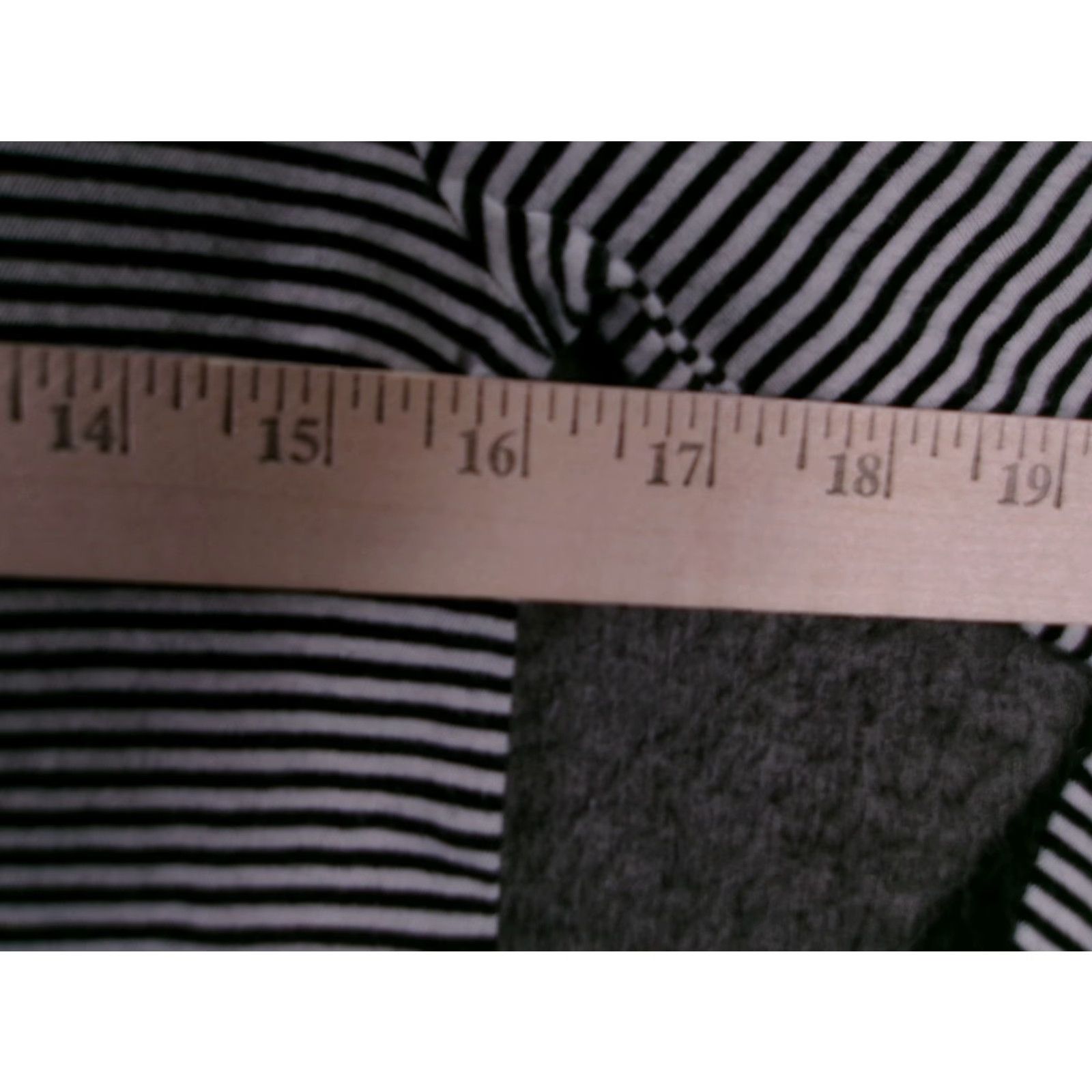 J.Crew J.CREW Turtleneck Womens S Black White Stripe 100% Cotton Slim Fit Long Sleeve Shirt Size S / US 4 / IT 40 - 3 Thumbnail