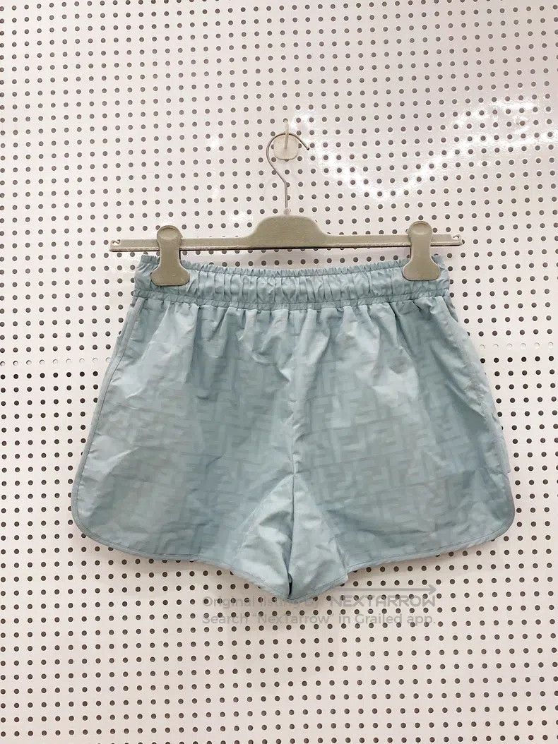 Fendi Fendi size S Navy Blue Sports Shorts Size 23" - 4 Thumbnail