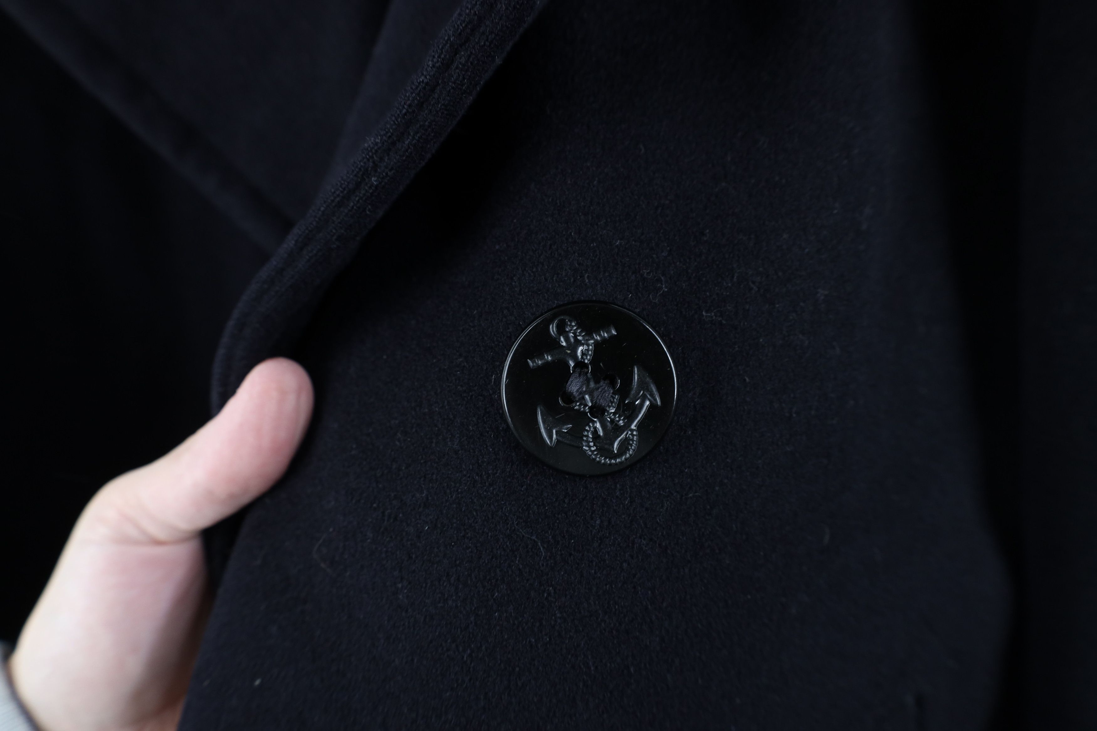 Vintage Vintage 50s USGI US Navy Kersey Wool Peacoat Jacket Blue USA Size US XXL / EU 58 / 5 - 4 Thumbnail