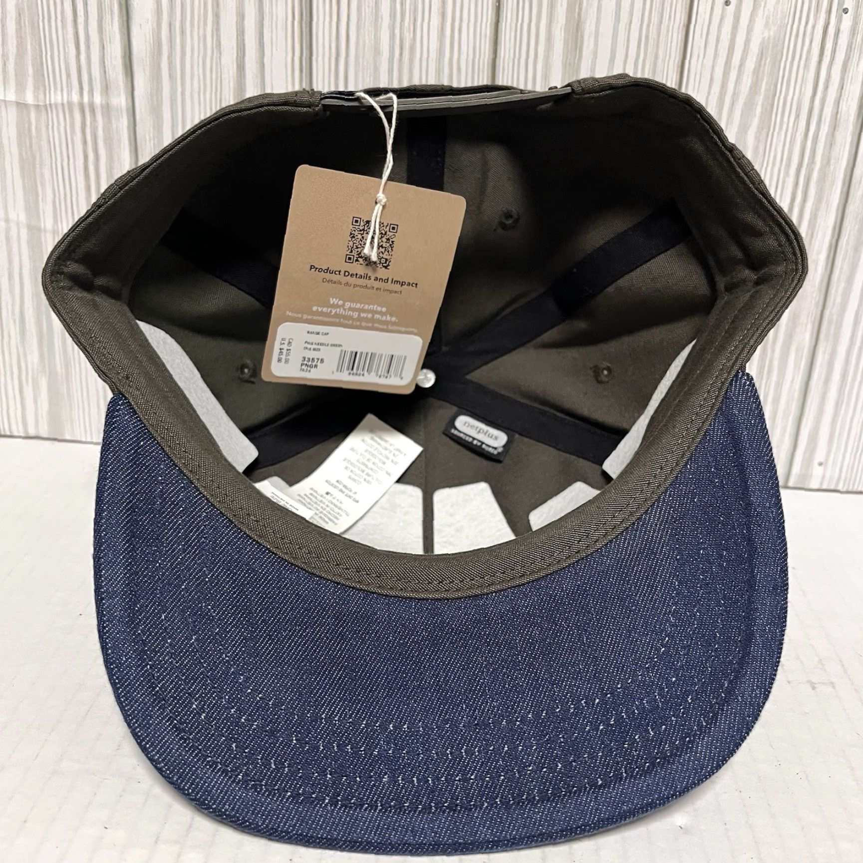 Patagonia Patagonia Hat Range Cap Snap Back Pine Needle Green Adjustable Men’s Adult NEW Size ONE SIZE - 7 Thumbnail