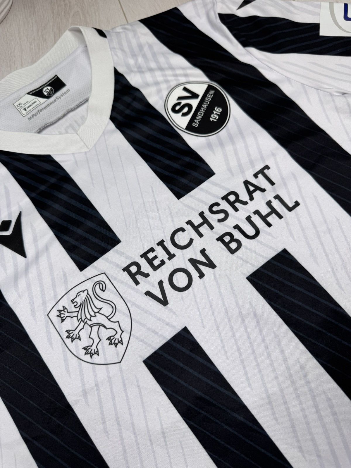 Macron Soccer Jersey Macron SV Sandhausen 1916 2023/24 Bundesliga Size US XXL / EU 58 / 5 - 5 Thumbnail