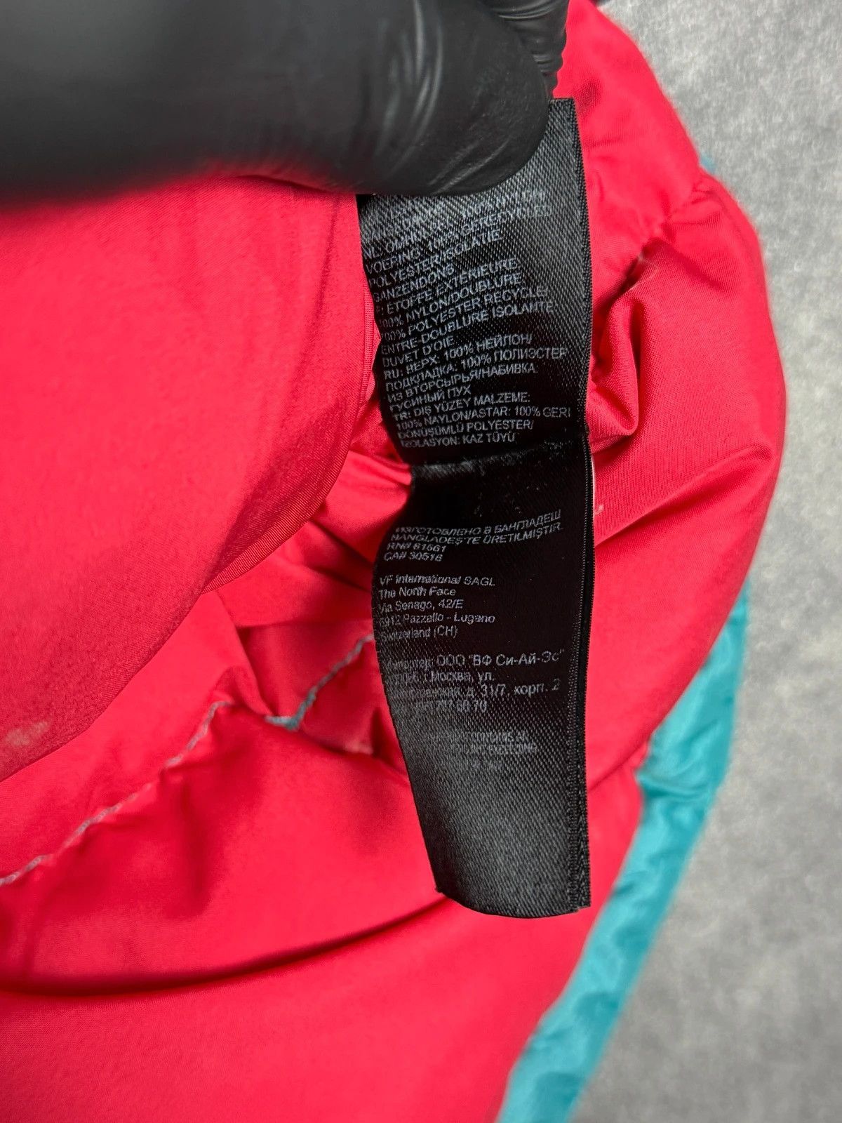 The North Face The North Face 700 Puffer Vest Turquoise Logo Size US S / EU 44-46 / 1 - 10 Thumbnail