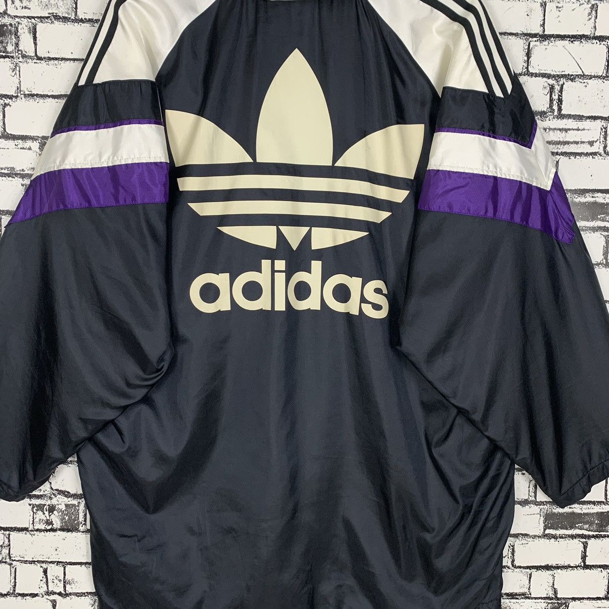 Adidas Adidas Back Print Big Logo Windbreaker Size M / US 6-8 / IT 42-44 - 10 Thumbnail