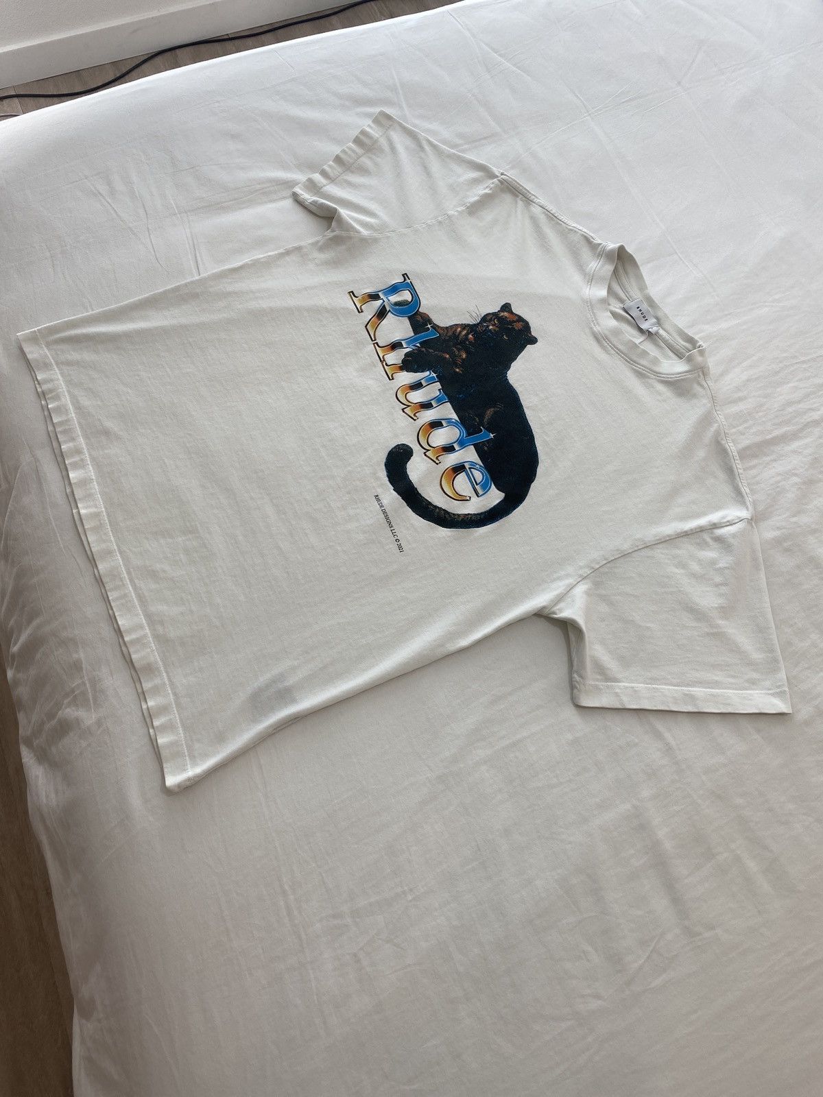 Rhude Rhude Panther Leopard Logo Tee Size US L / EU 52-54 / 3 - 3 Thumbnail