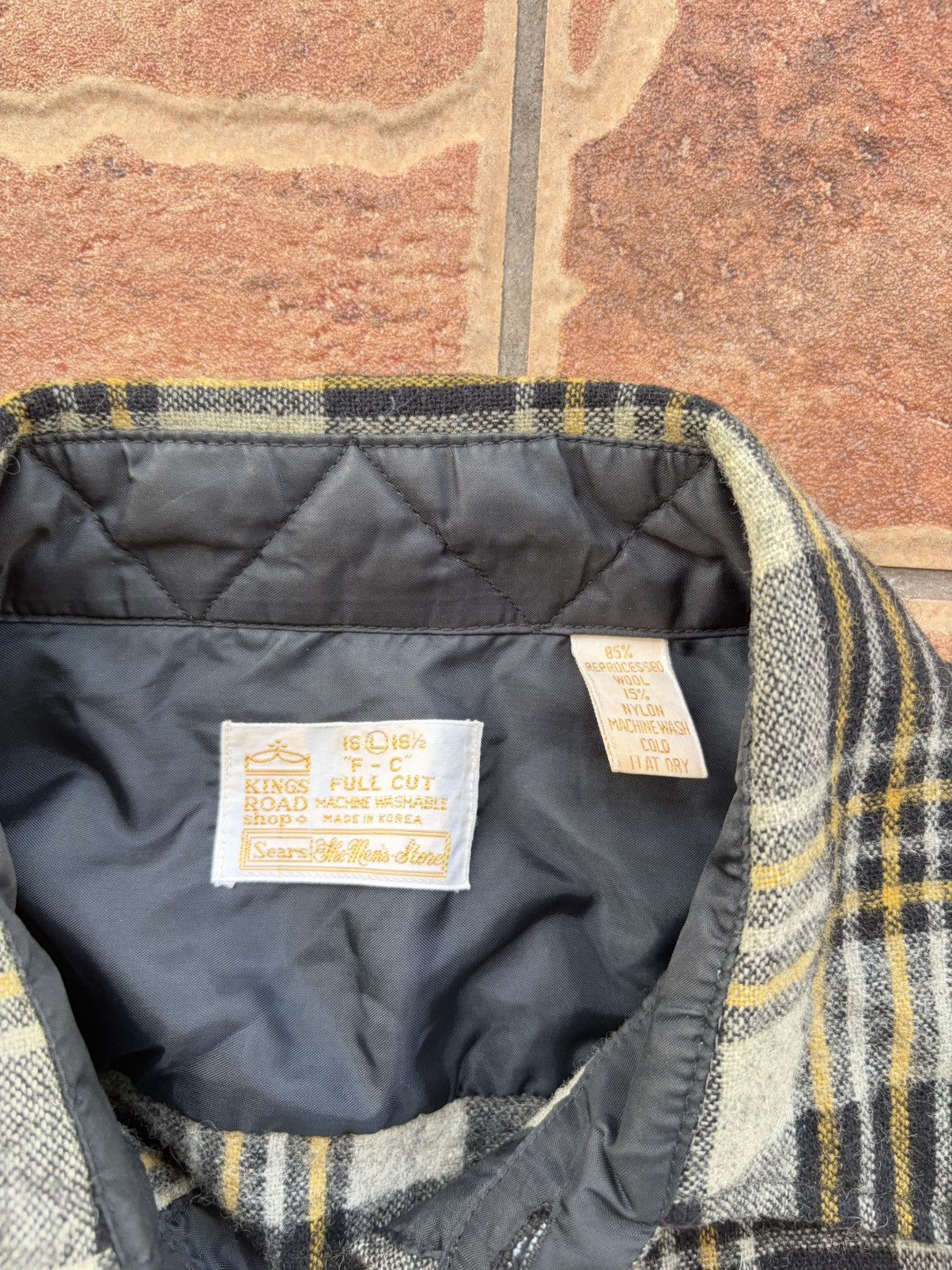 Sears Vintage the men’s stores sears flannel Size US L / EU 52-54 / 3 - 2 Thumbnail