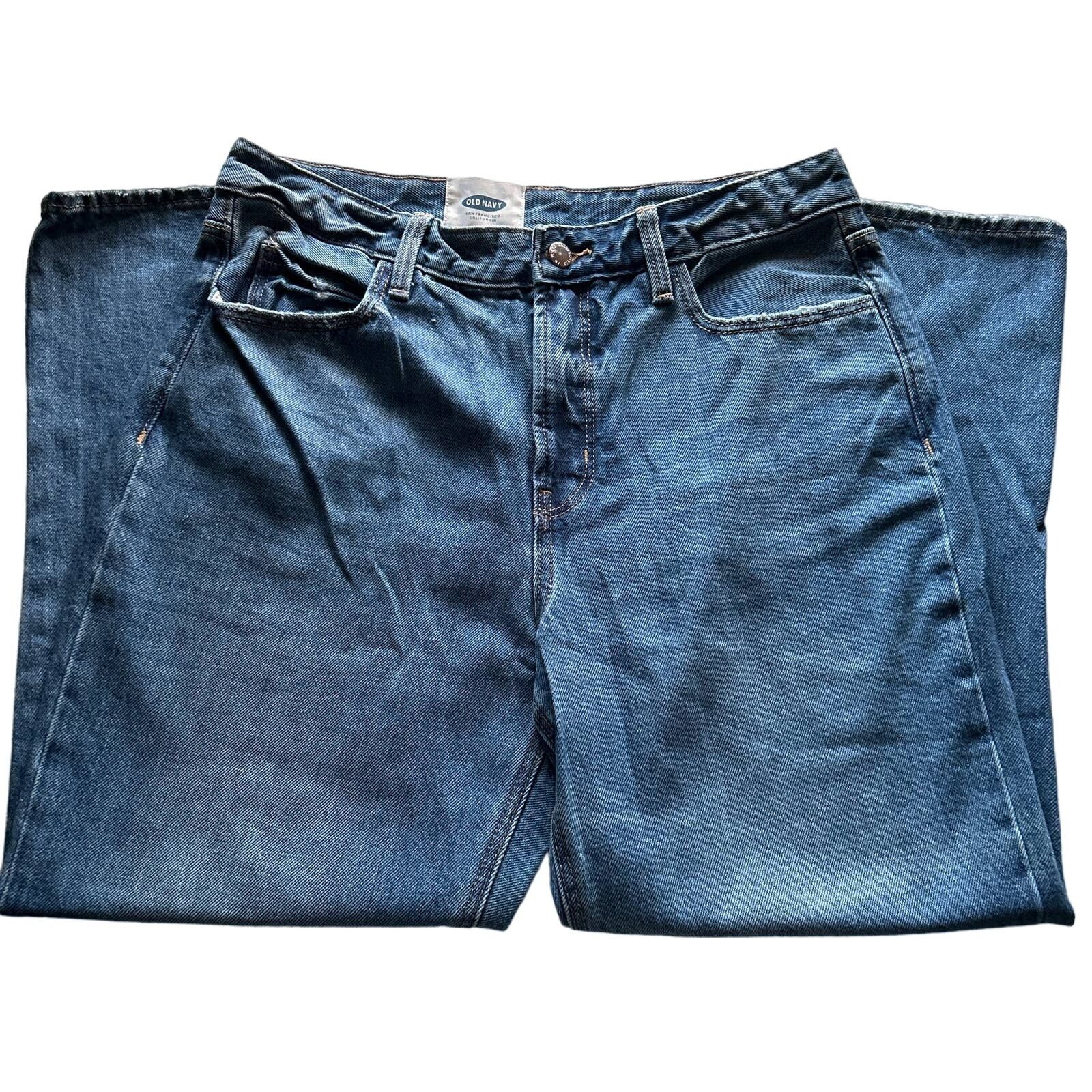 Old Navy Old Navy Womens Distressed Blue Jeans Large Size 30" / US 8 / IT 44 - 2 Thumbnail