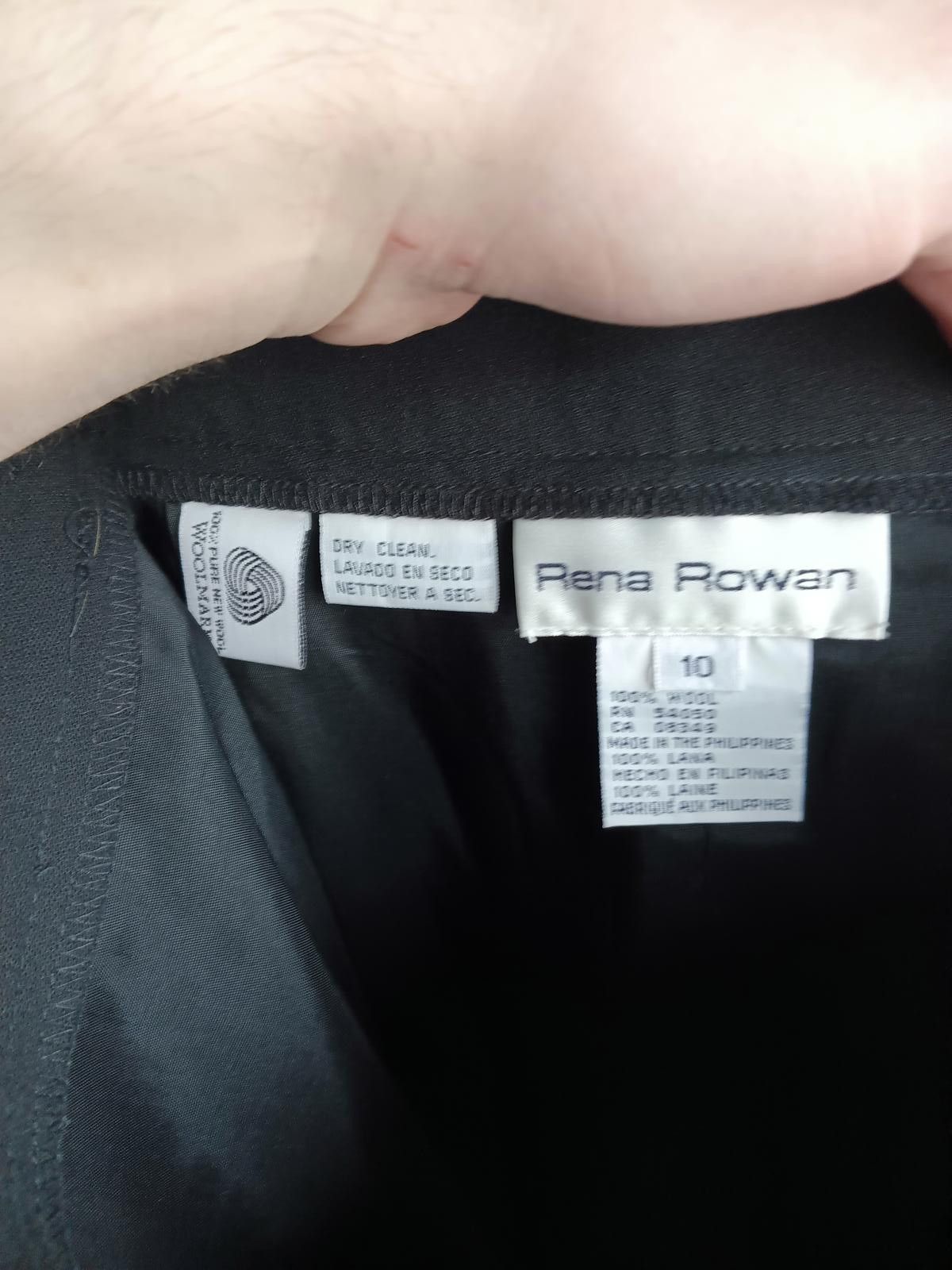 Designer Elegant Black Maxi Skirt by Pina Rowan - Size 10 Size 32" / US 10 / IT 46 - 4 Thumbnail
