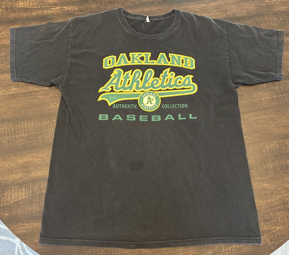 Alstyle VTG Oakland Athletics MLB T Shirt Size Adult L/XL Size US L / EU 52-54 / 3 - 1 Thumbnail