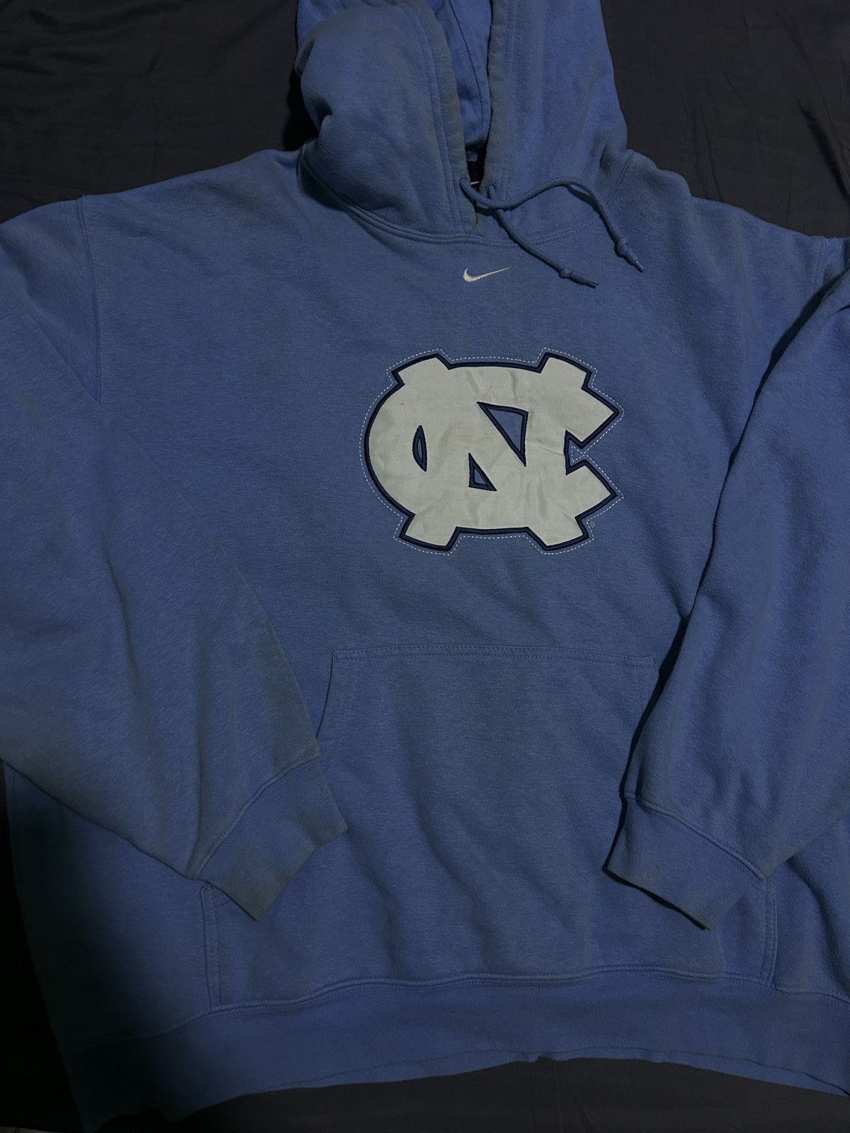 Nike × Vintage Vintage Nike team North Carolina hoodie Size US XXL / EU 58 / 5 - 1 Thumbnail