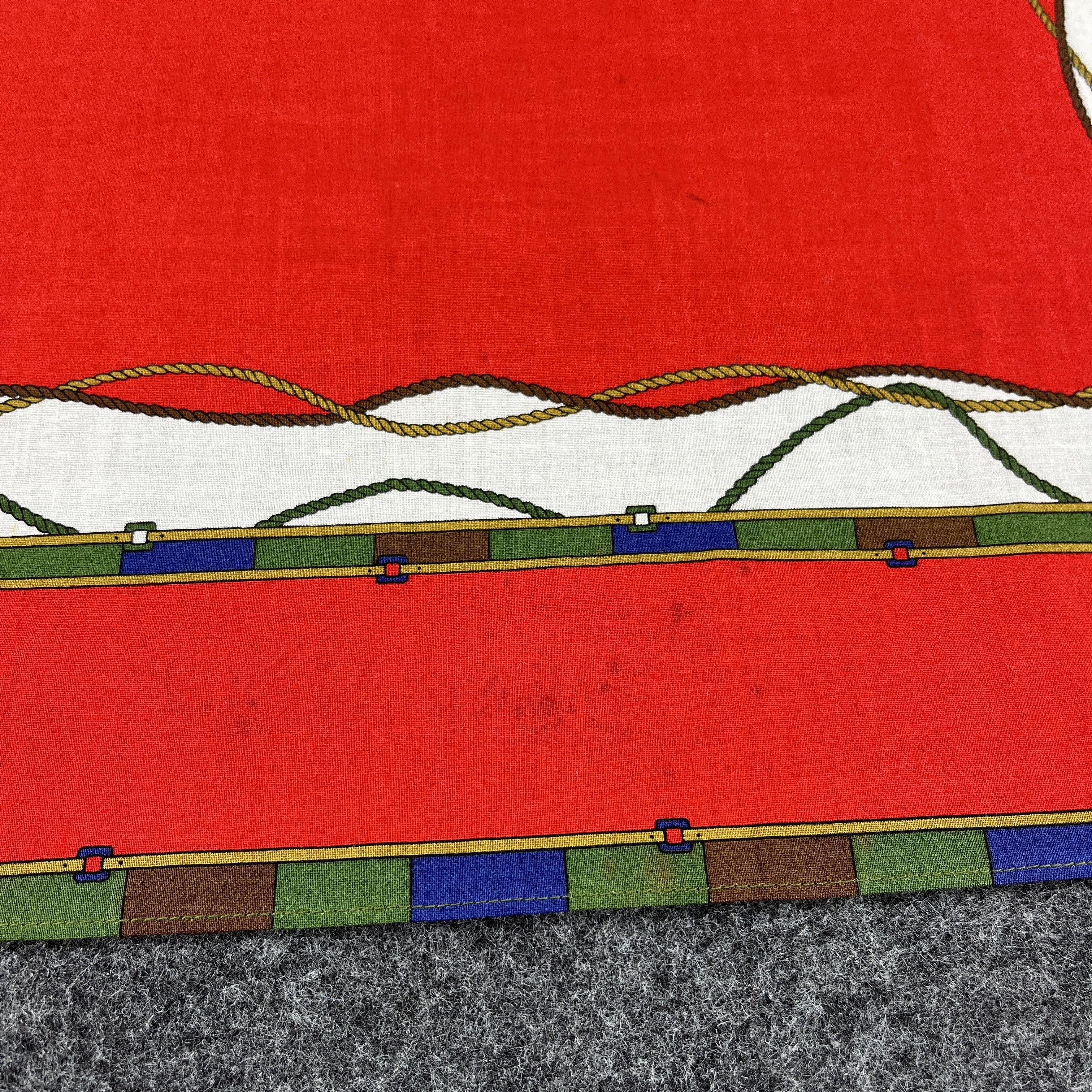 Vintage Roberta Di Camerino Handkerchief / Bandana B332 Size ONE SIZE - 7 Thumbnail