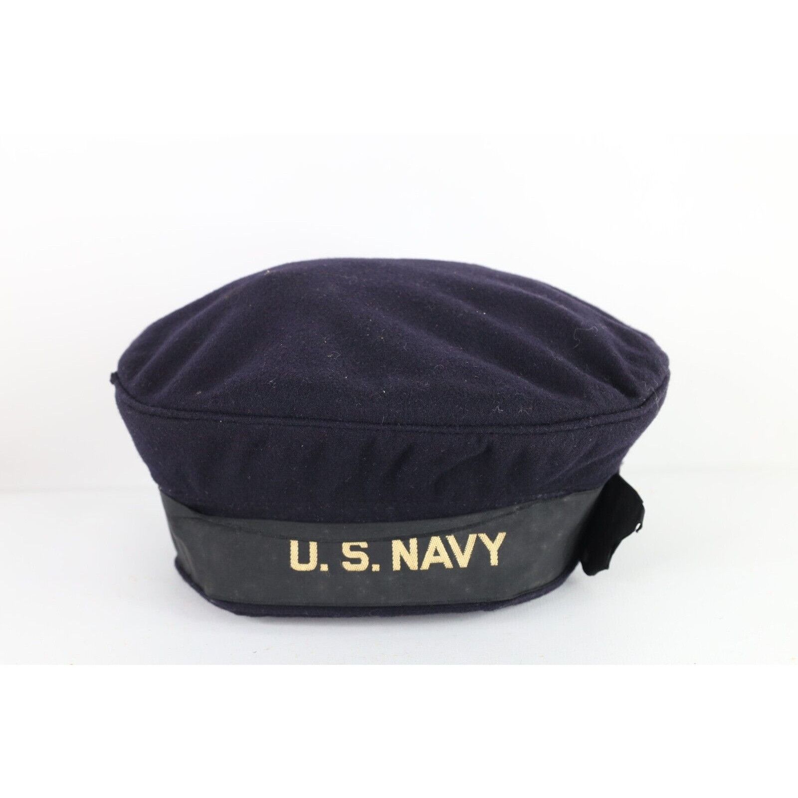 Vintage Vintage 50s Korean War United State Navy Wool Sailor Beret Size ONE SIZE - 1 Thumbnail