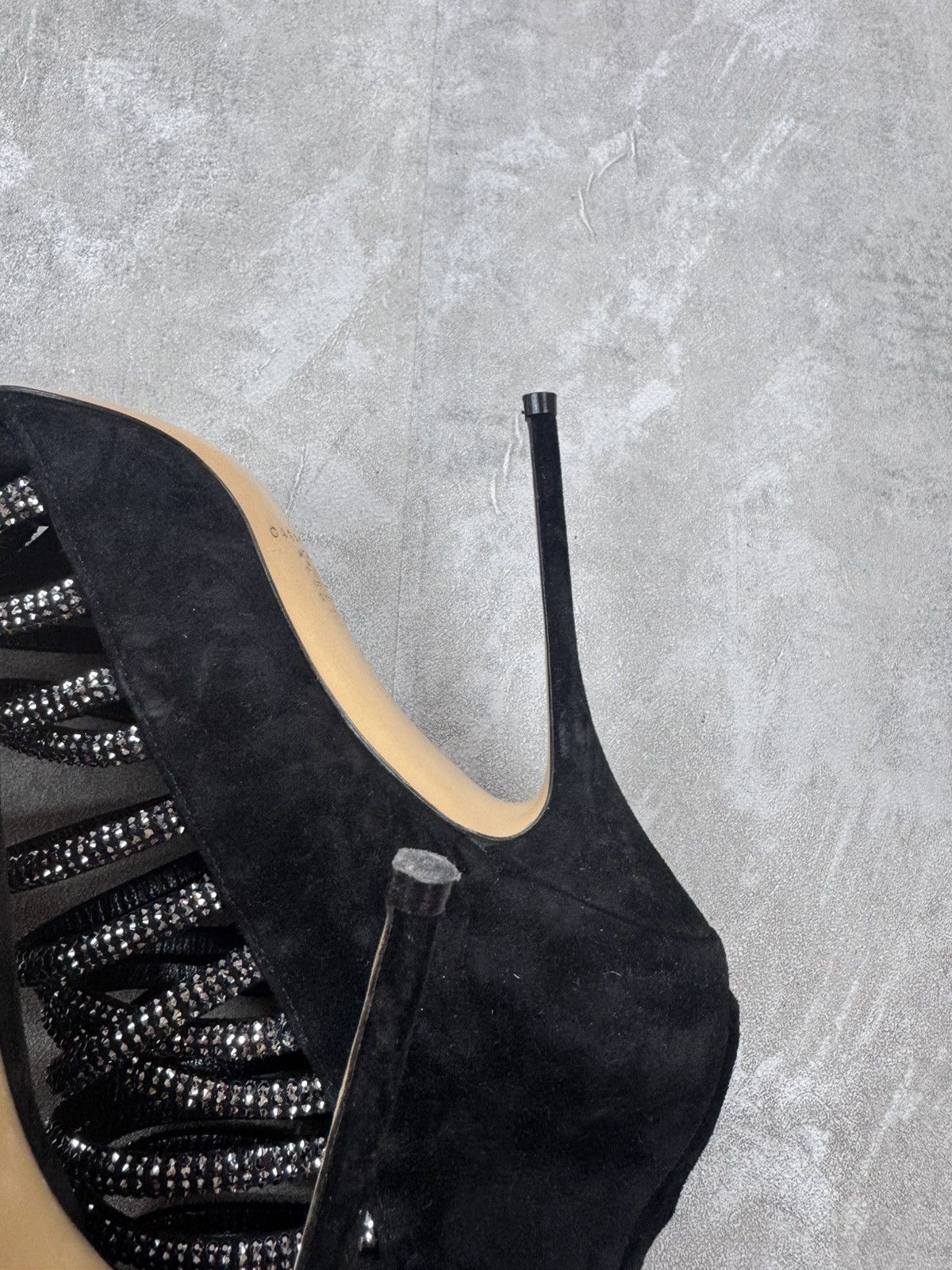 Casadei Casadei open crystal ankle high heels Women’s size 40 Size US 9 / IT 39 - 15 Thumbnail