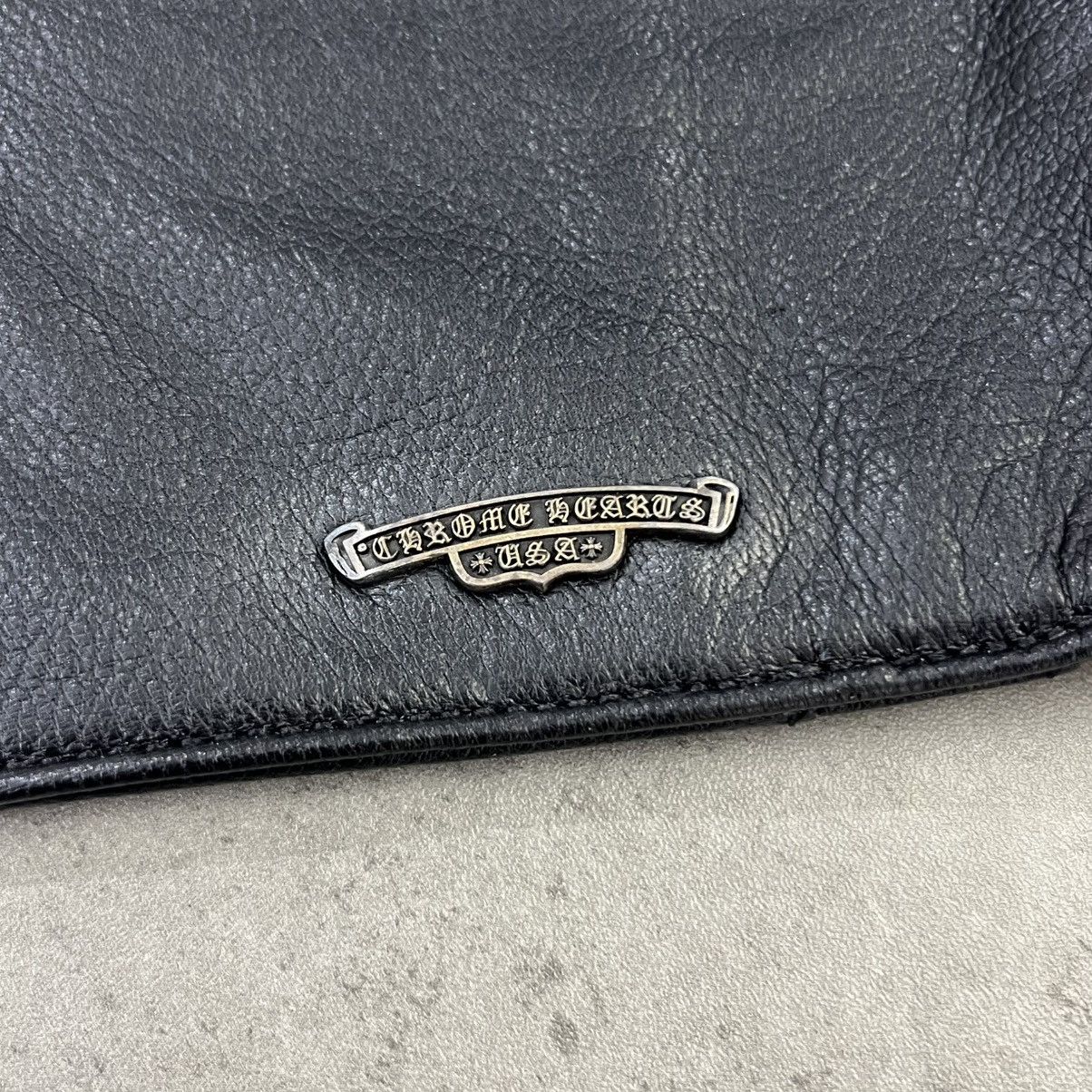 Chrome Hearts CHROME HEARTS Scroll Label TRVL DOX Wallet BLACK Size ONE SIZE - 5 Thumbnail