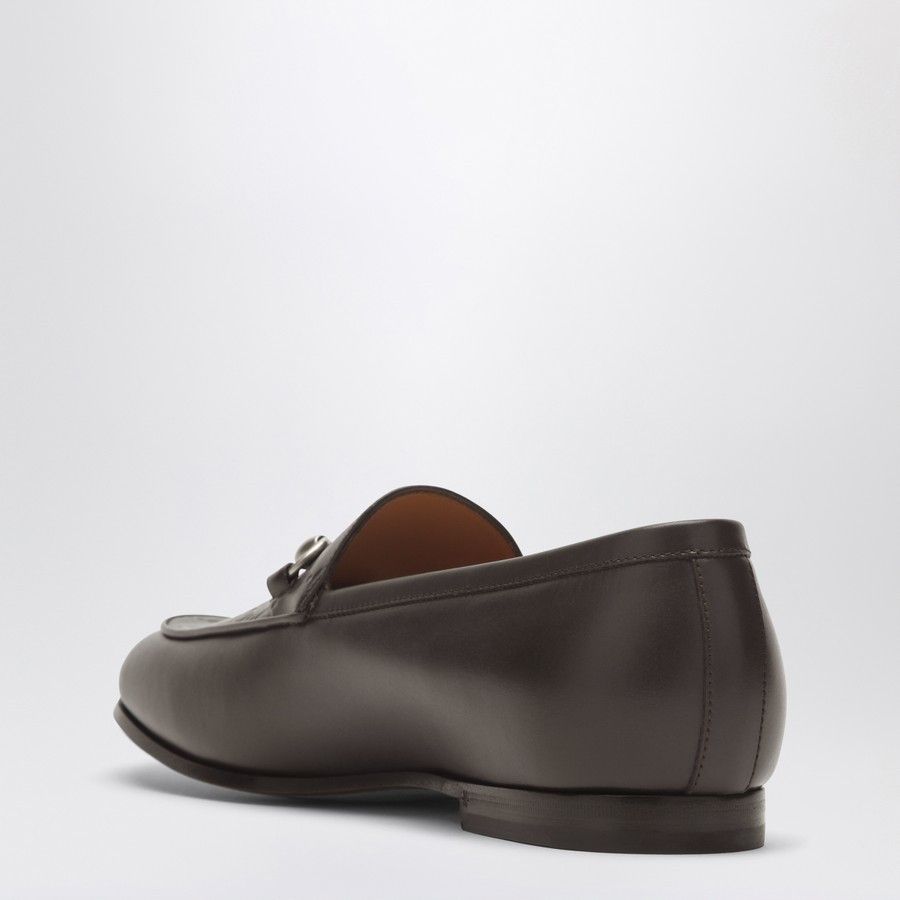 Gucci o1d2blof0525 Buckle Moccasin Leather Shoes in Brown Size US 7.5 / EU 40-41 - 4 Thumbnail