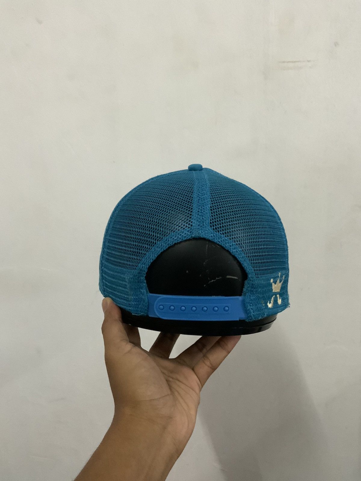 Japanese Brand King Size Embroidered Otto Trucker Hat Size ONE SIZE - 4 Thumbnail
