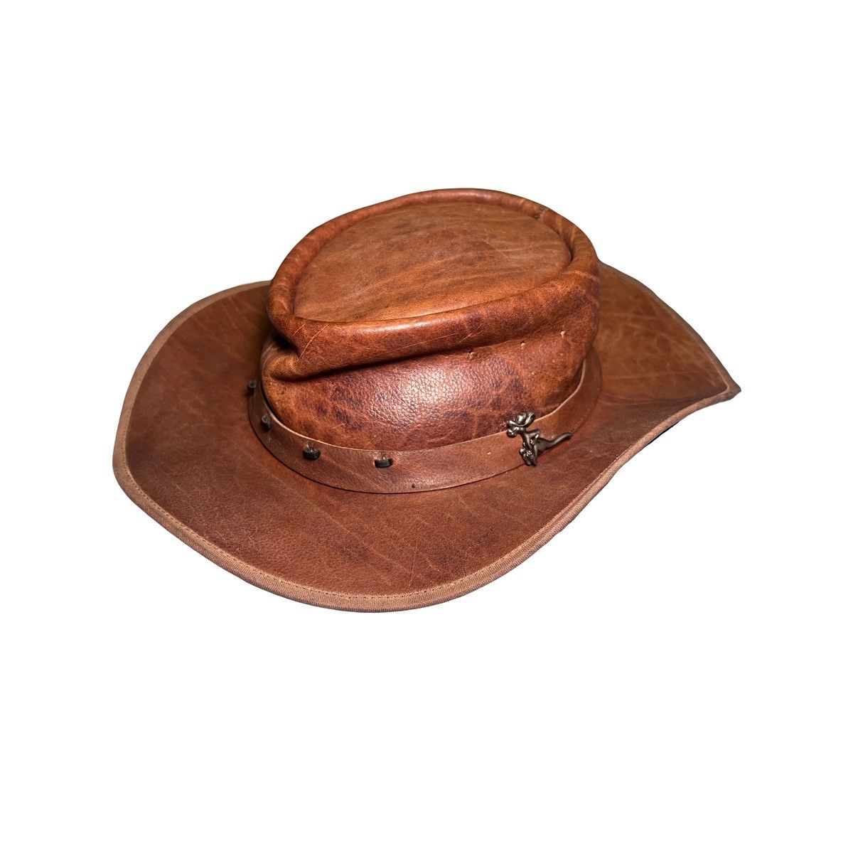 Cowboy Equipment LEATHER HAT CROCODILE COWBOY BAND Size ONE SIZE - 1 Thumbnail