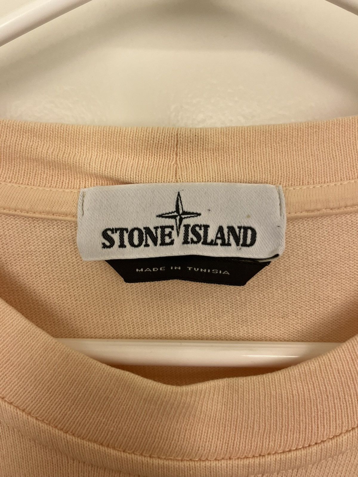 Stone Island STONE ISLAND Peach Long Sleeve Crewneck Sweater Men's Large Size US L / EU 52-54 / 3 - 7 Thumbnail