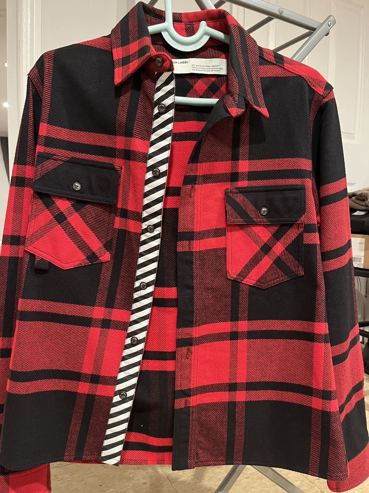 Off-White × Virgil Abloh Off-white long sleeve shirt Size US S / EU 44-46 / 1 - 4 Thumbnail