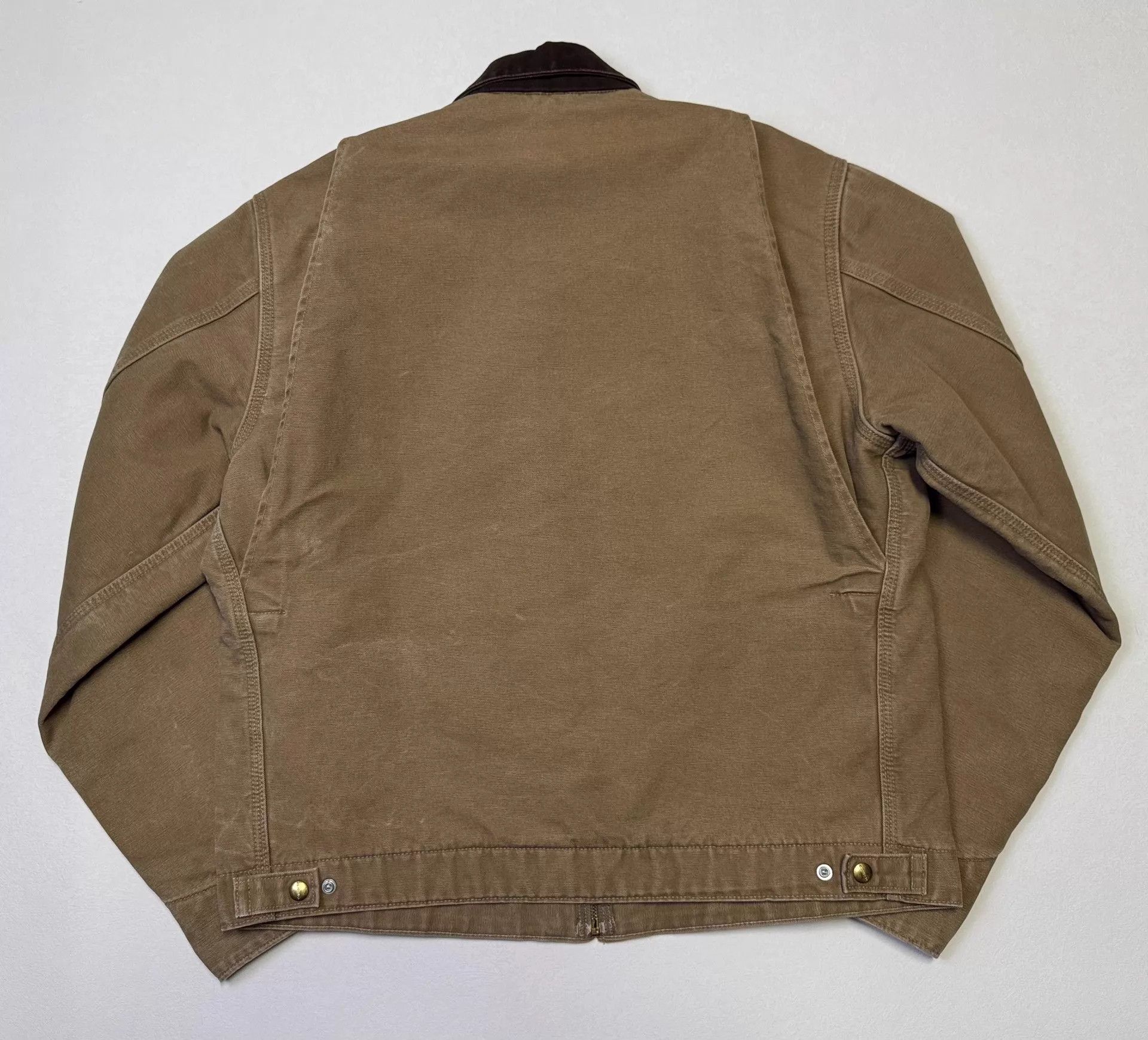 Carhartt Vintage Carhartt J97 L-Tall Brown Detroit Jacket Size US L / EU 52-54 / 3 - 5 Thumbnail
