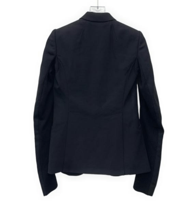 Rick Owens Rick Owens Black Slim Blazer Size S / US 4 / IT 40 - 2 Thumbnail