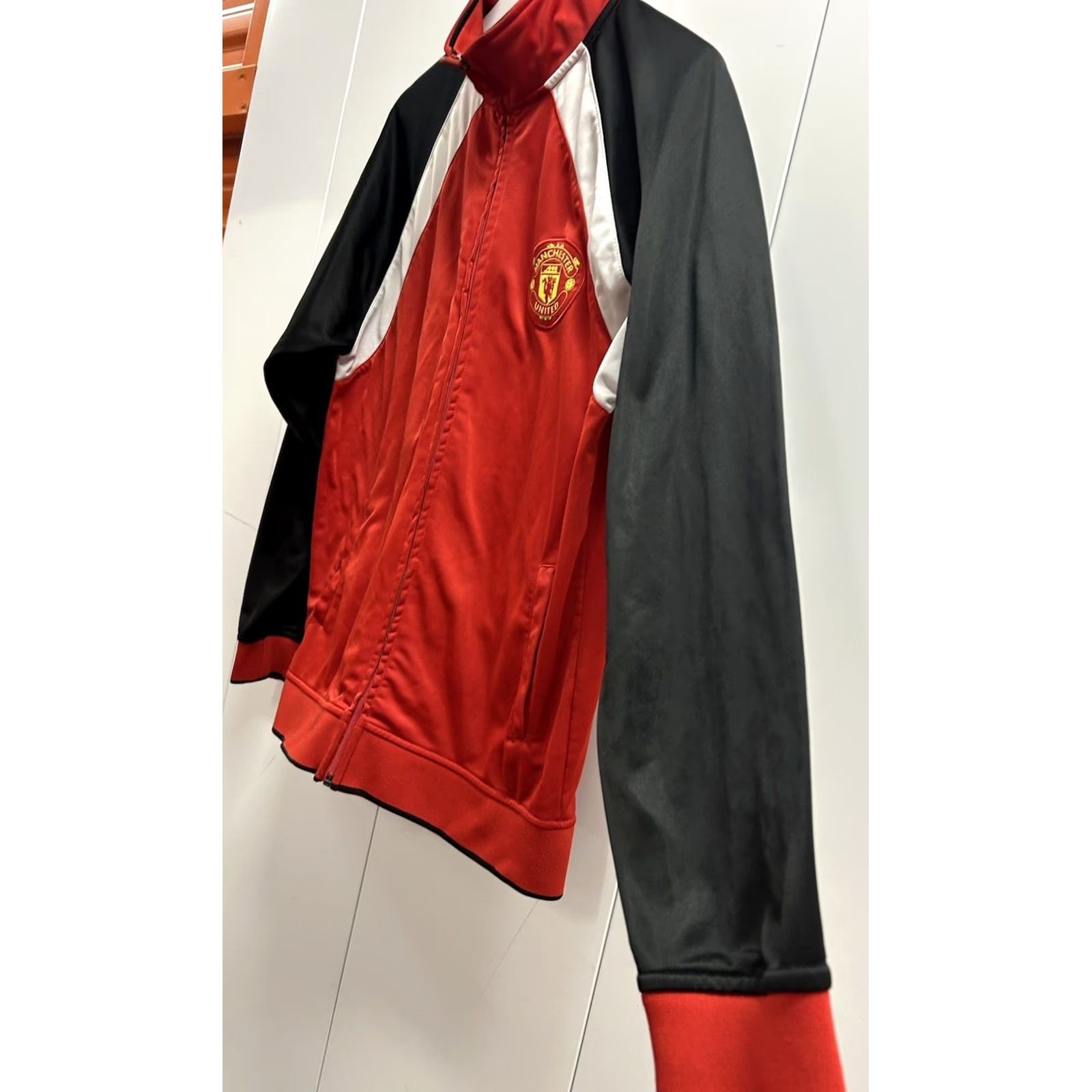 Vintage VINTAGE Rhinox Manchester United Premier League Red/Black ZipUp Jacket Men L Size US L / EU 52-54 / 3 - 4 Thumbnail