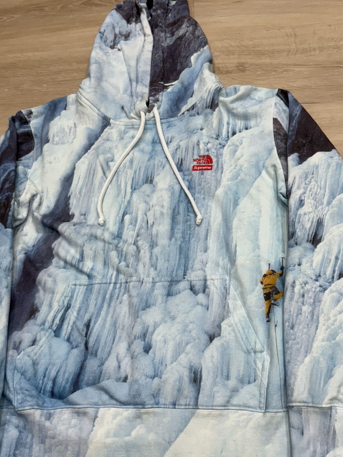 Supreme × The North Face Supreme/TNF Ice Climb Hoodie Size US M / EU 48-50 / 2 - 2 Thumbnail