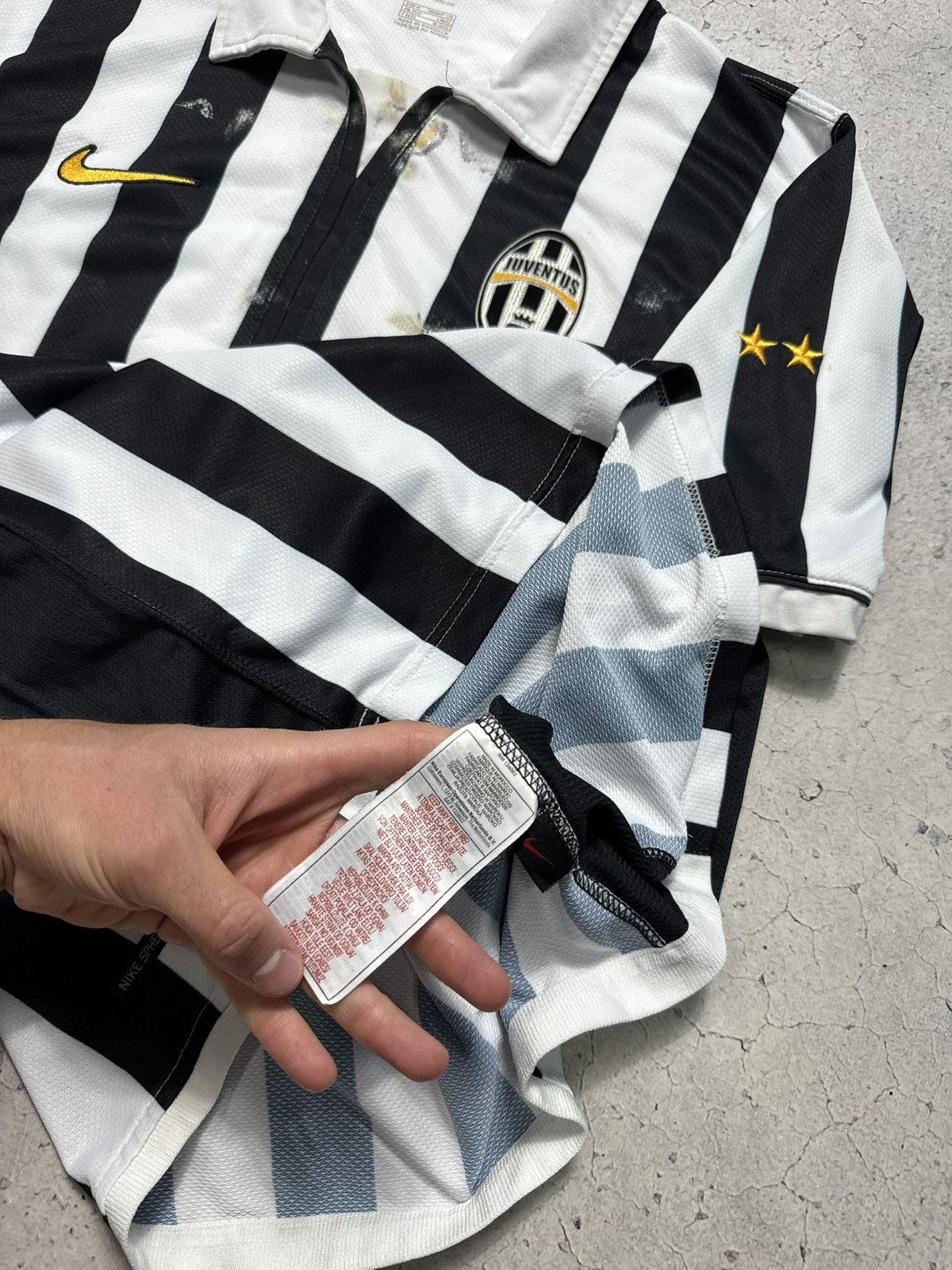 Nike Nike Juventus 2006/2007 Del Piero #10 Vintage Soccer Jersey Size US M / EU 48-50 / 2 - 9 Thumbnail