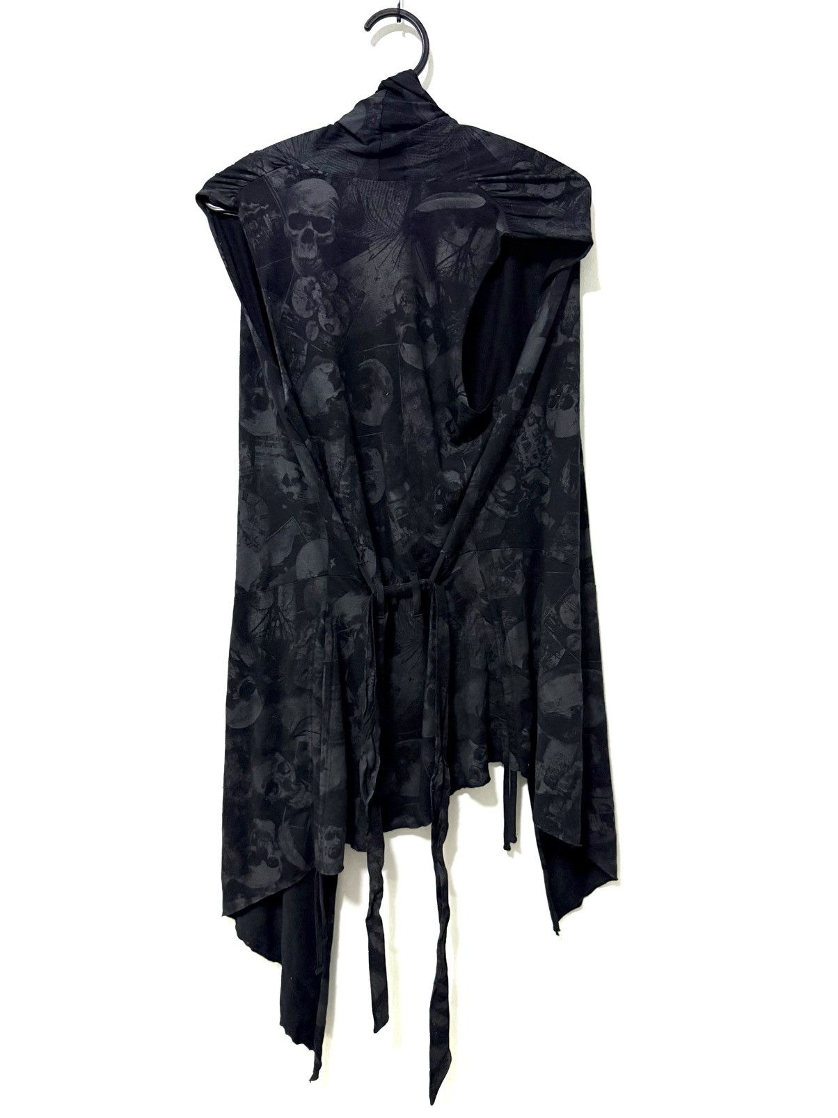 If Six Was Nine 2000s Civarize Sleeveless Cardigan Gothic Punk Shirt Size US M / EU 48-50 / 2 - 4 Thumbnail