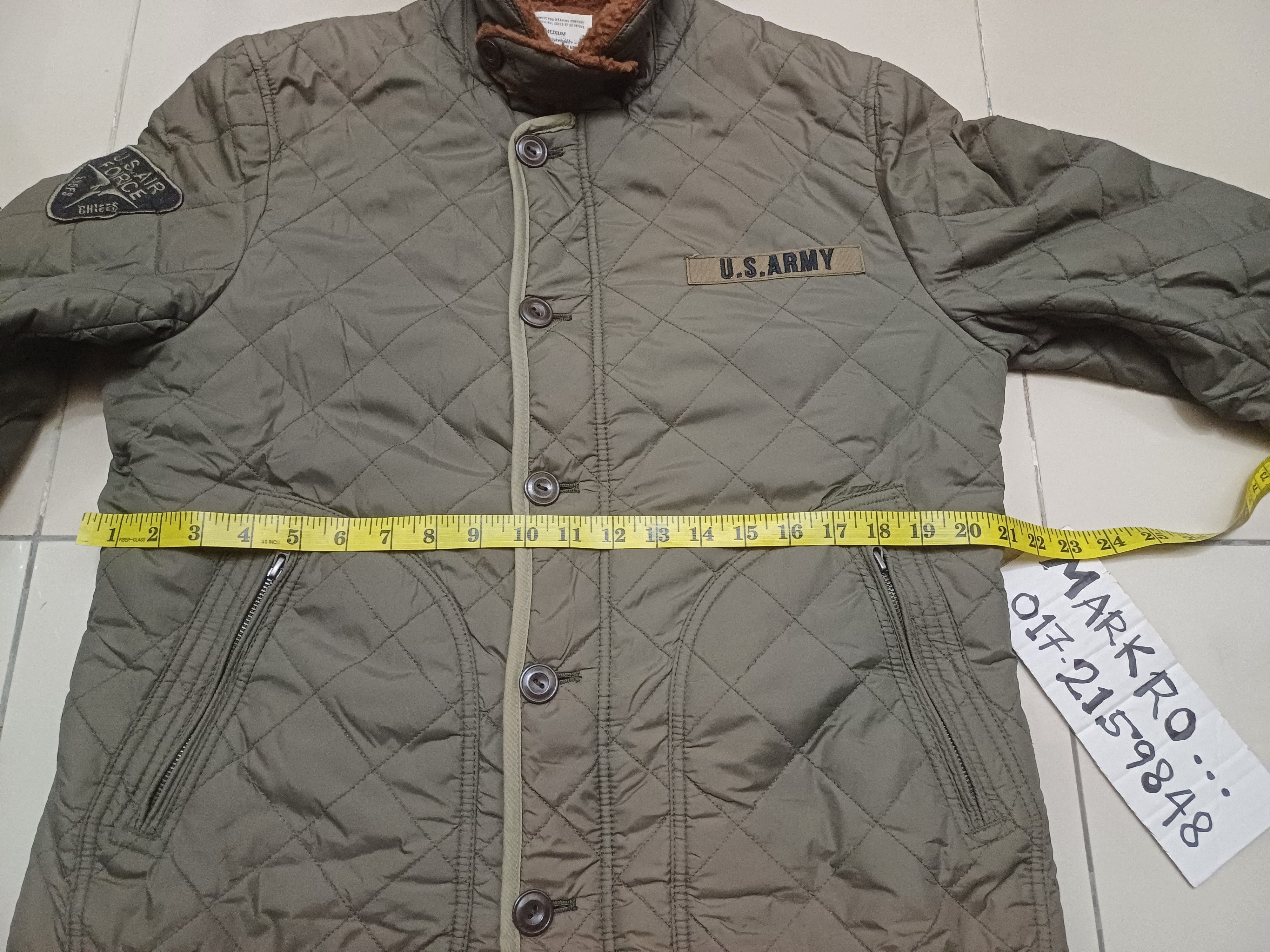 Japanese Brand US Airforce parka jacket USA Army design Size US M / EU 48-50 / 2 - 9 Thumbnail
