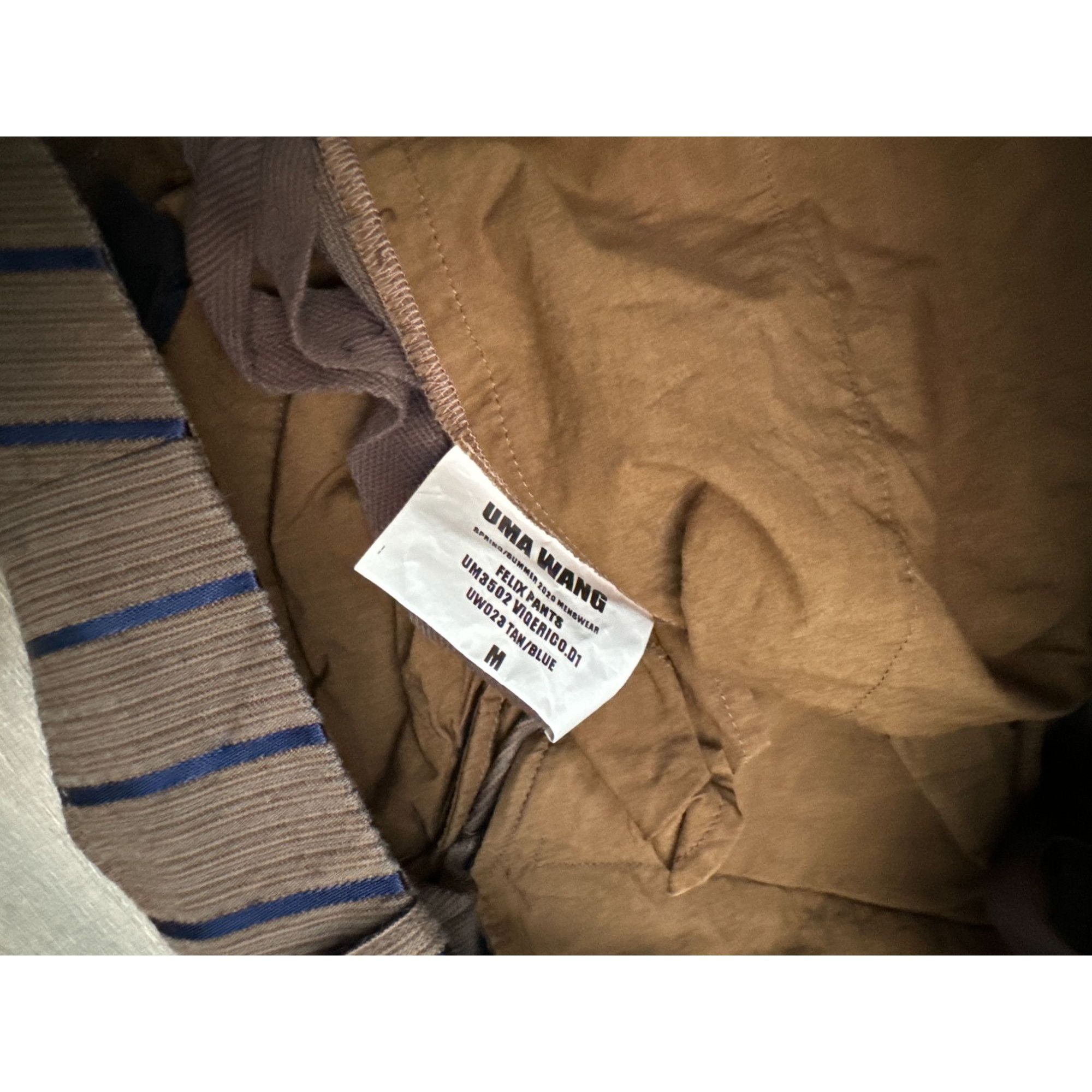 Uma Wang Brown Striped Pants Size US 32 / EU 48 - 7 Thumbnail