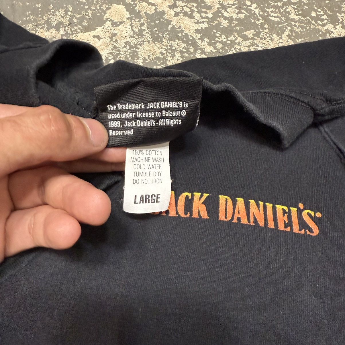 Vintage Vintage Jack Daniels Tennessee Whisky Alcohol Graphic Tshirt Size US L / EU 52-54 / 3 - 4 Thumbnail