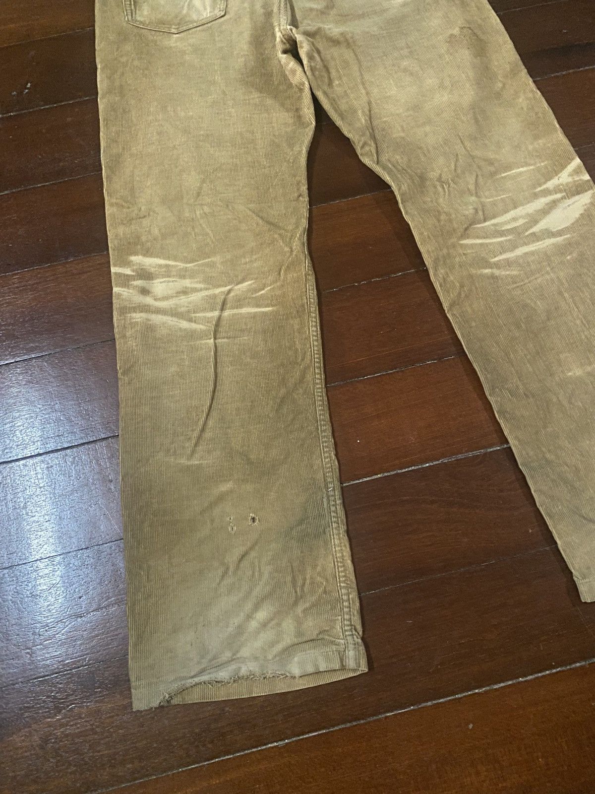 A.P.C. Vintage y2k hiver 2000 A.P.C. Valvet flare faded pants Size US 35 - 8 Thumbnail