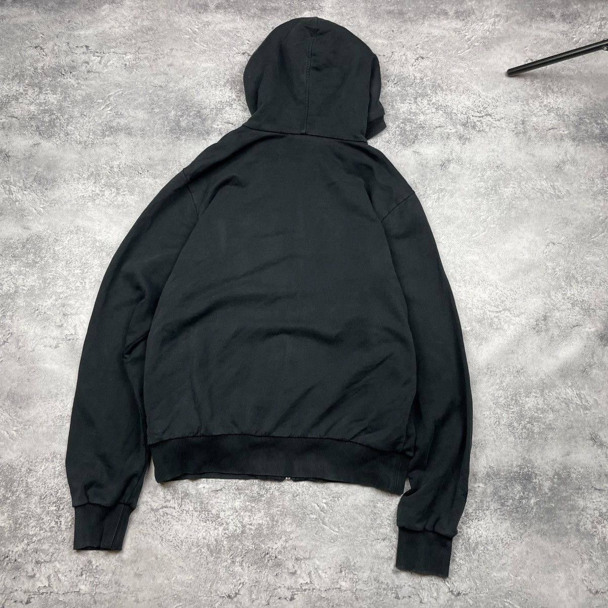 Dolce & Gabbana Dolce Gabbana Metal Logo Faded Zip Hoodie Size US XL / EU 56 / 4 - 12 Thumbnail