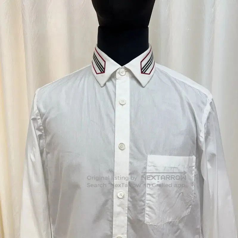 Burberry Burberry White Long Sleeve Men's Shirt. Size US L / EU 52-54 / 3 - 3 Thumbnail