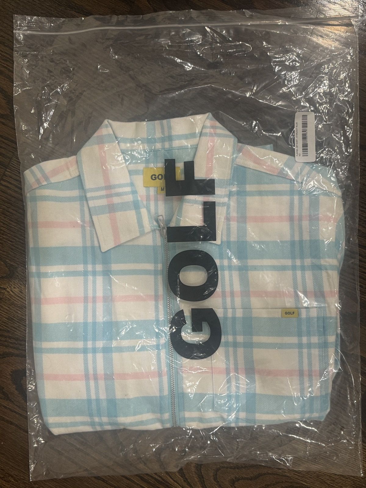 Golf Wang Golf Wag Medium Light Blue Flannel Zip Size US M / EU 48-50 / 2 - 3 Thumbnail