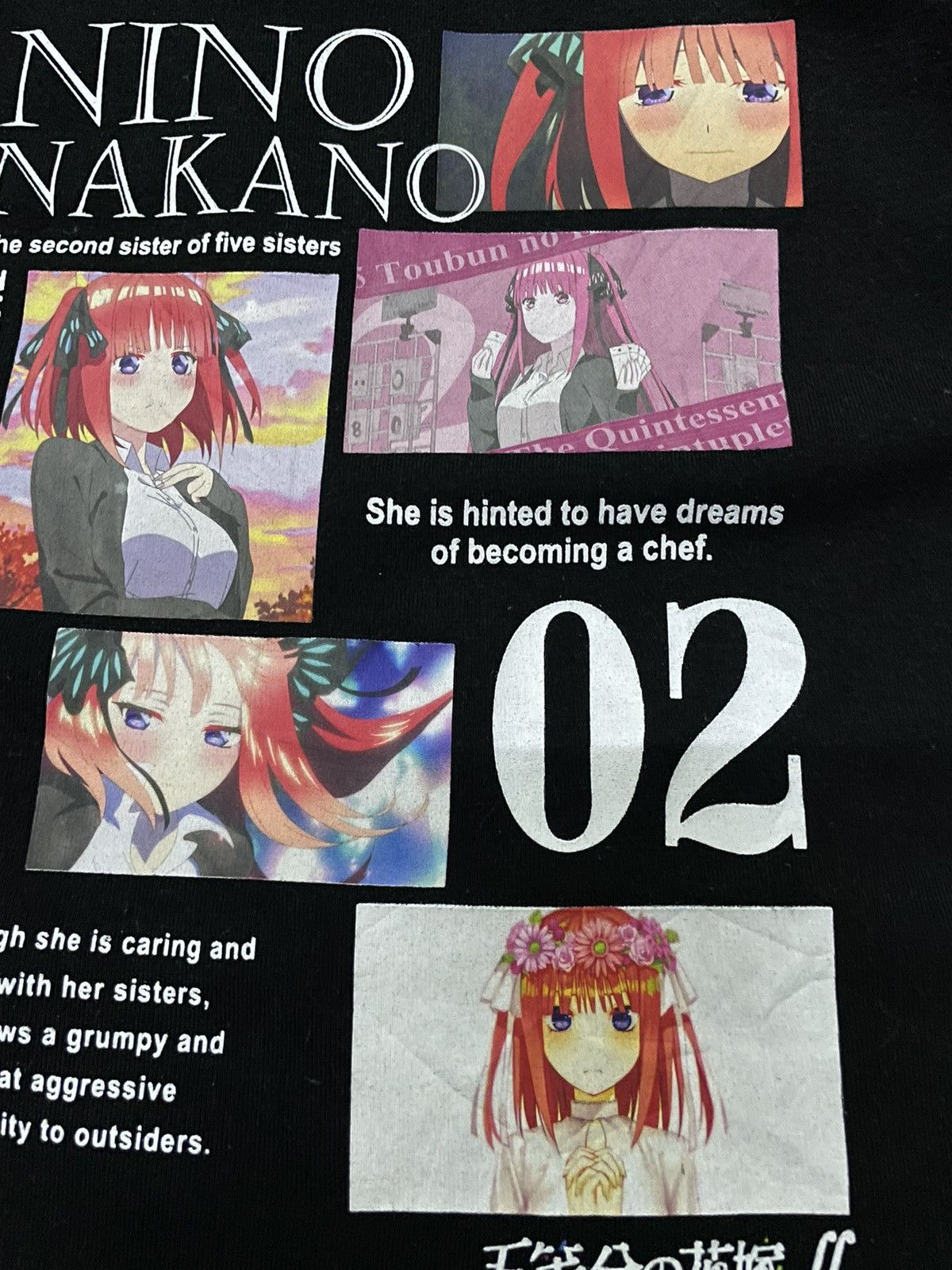 Cartoon Network × Hysteric Glamour × Japanese Brand Nino Nakano Gotoubun No Hanayome Anime Official Hoodie Size US M / EU 48-50 / 2 - 7 Thumbnail