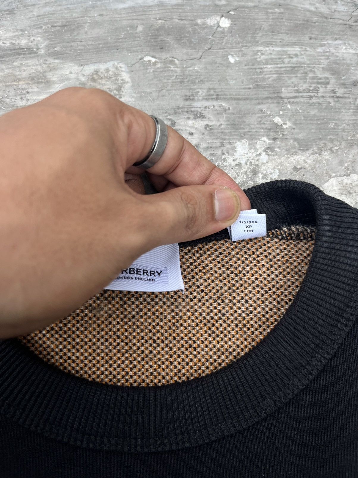 Burberry Burberry Logo Fringe Sleeve Sweatshirt Size S / US 4 / IT 40 - 9 Thumbnail