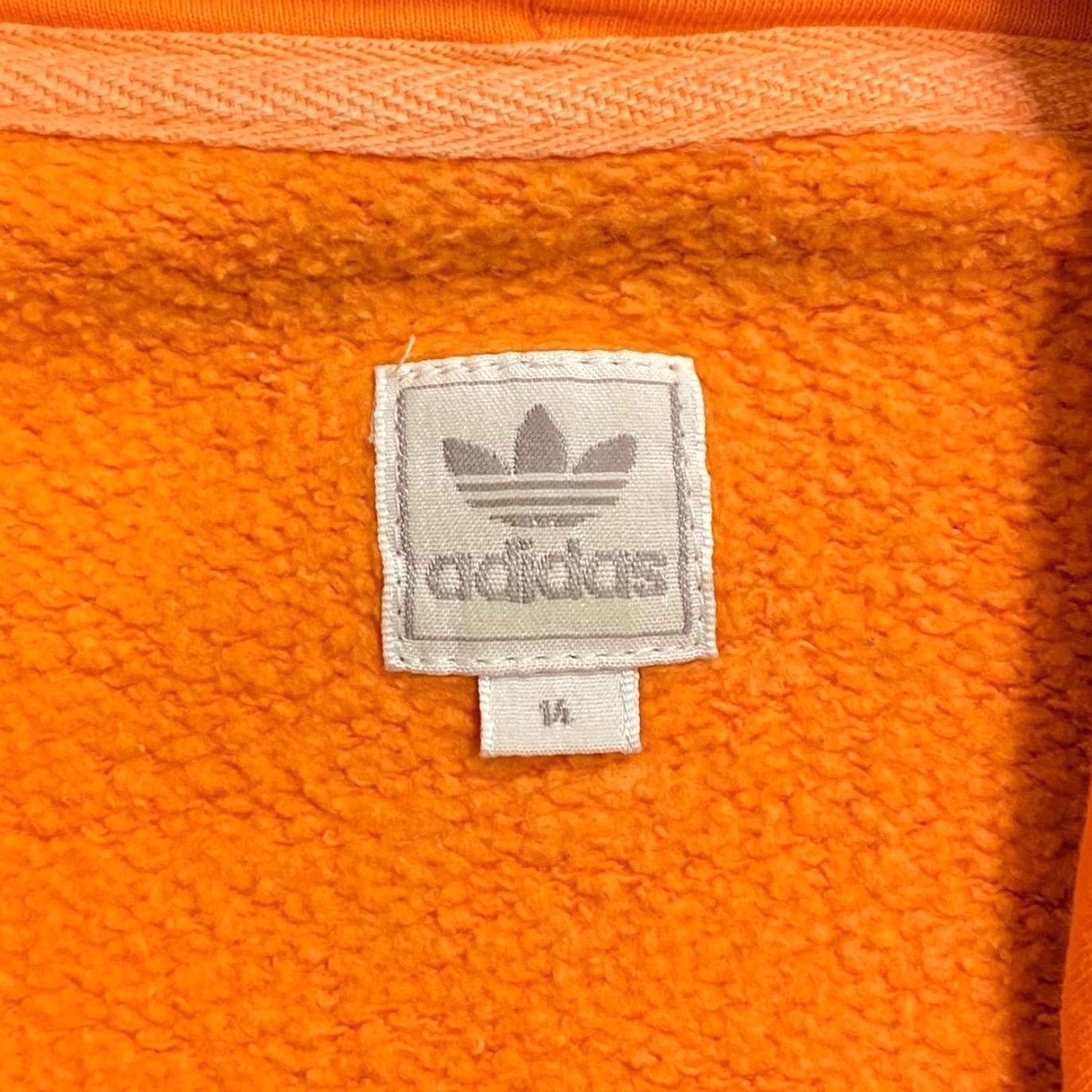 Adidas Adidas Classic Big Trefoil Logo Peach Orange Pullover Hoodie Women UK14 Adult XS/S? Size XL / US 12-14 / IT 48-50 - 4 Thumbnail
