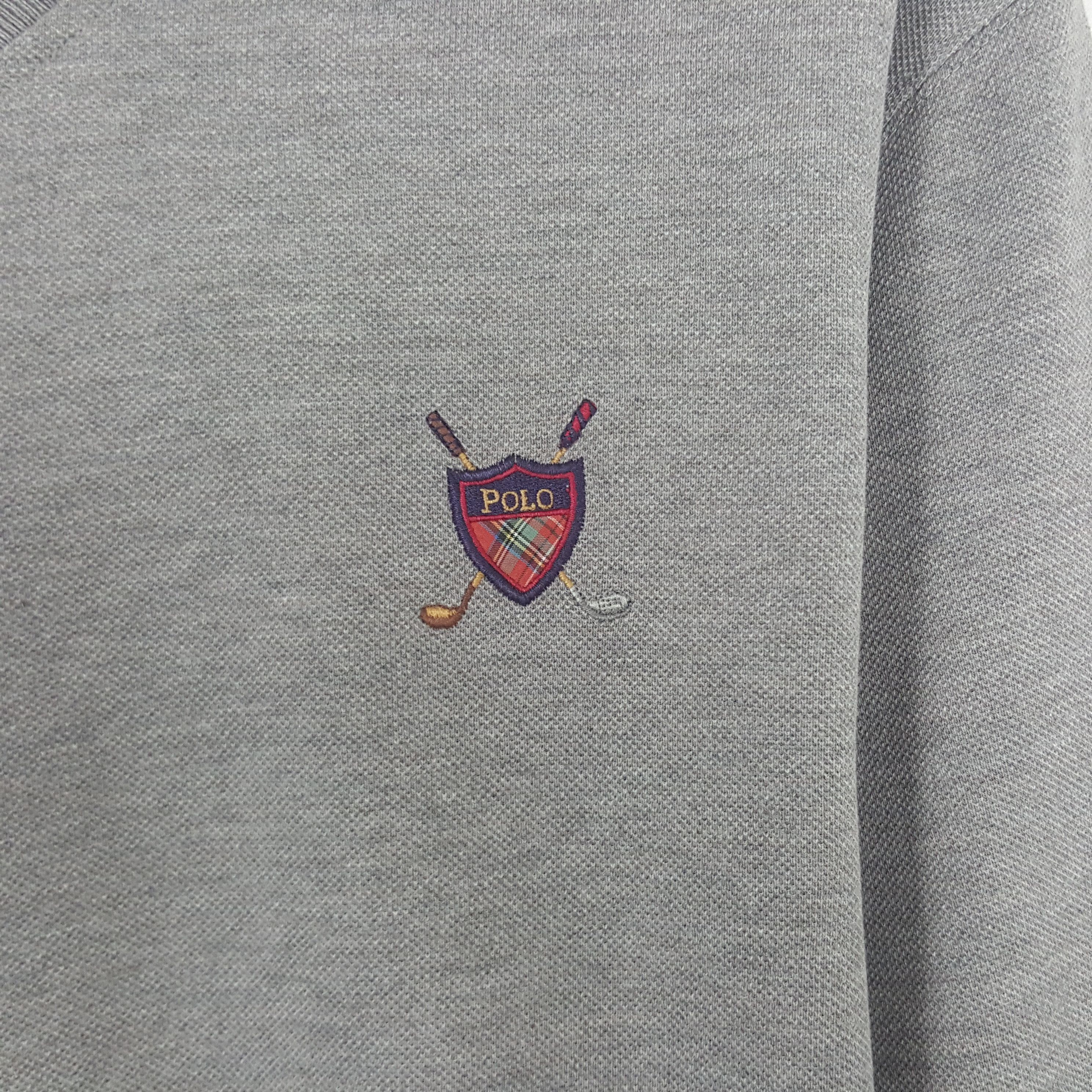 Polo Ralph Lauren × Vintage Vintage Polo Golf By Ralph Lauren Sweatshirt Size US L / EU 52-54 / 3 - 2 Thumbnail