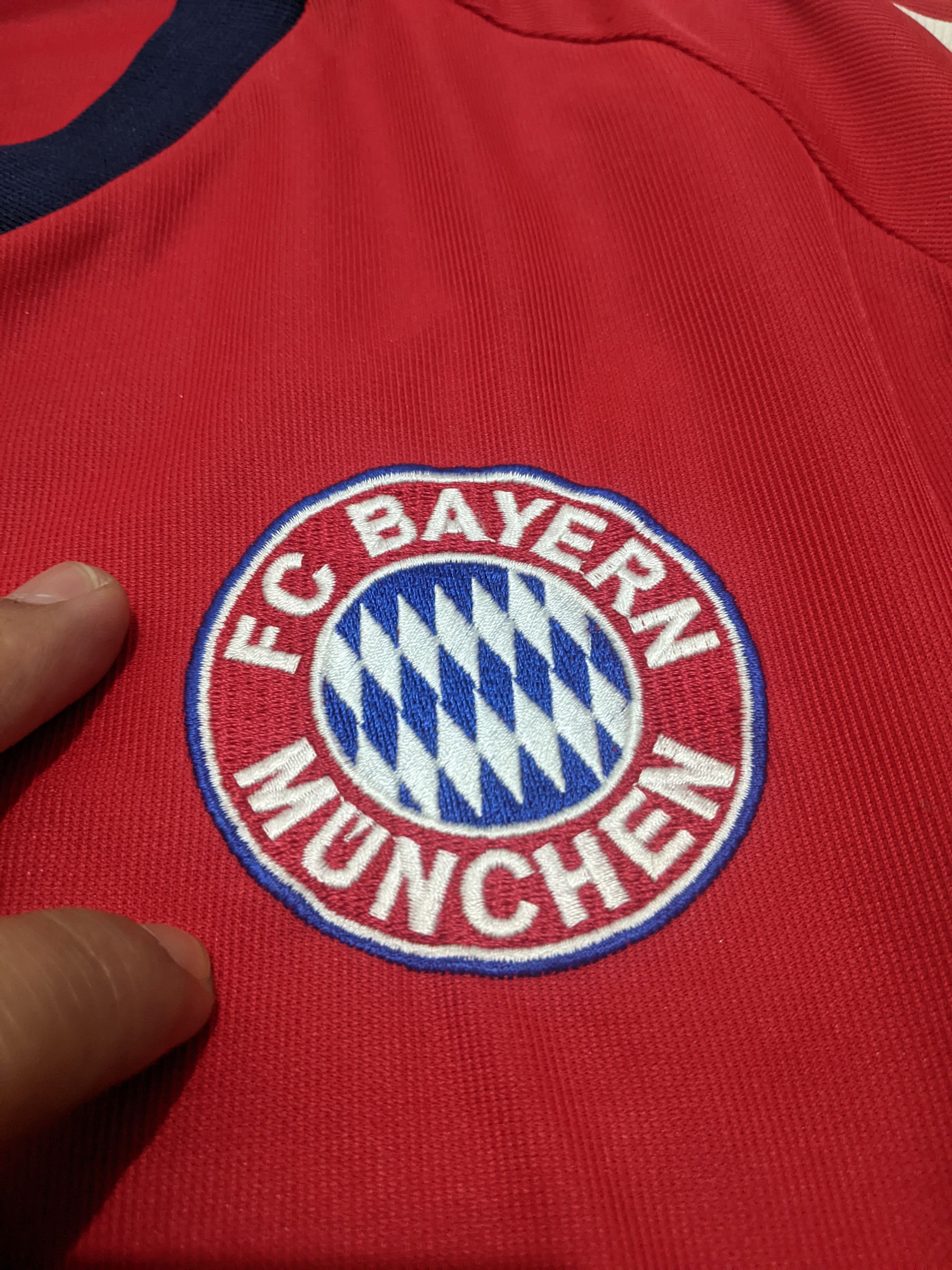Adidas Bayer Munchen 2002-03 home makay Jersey football shirt Size US L / EU 52-54 / 3 - 5 Thumbnail