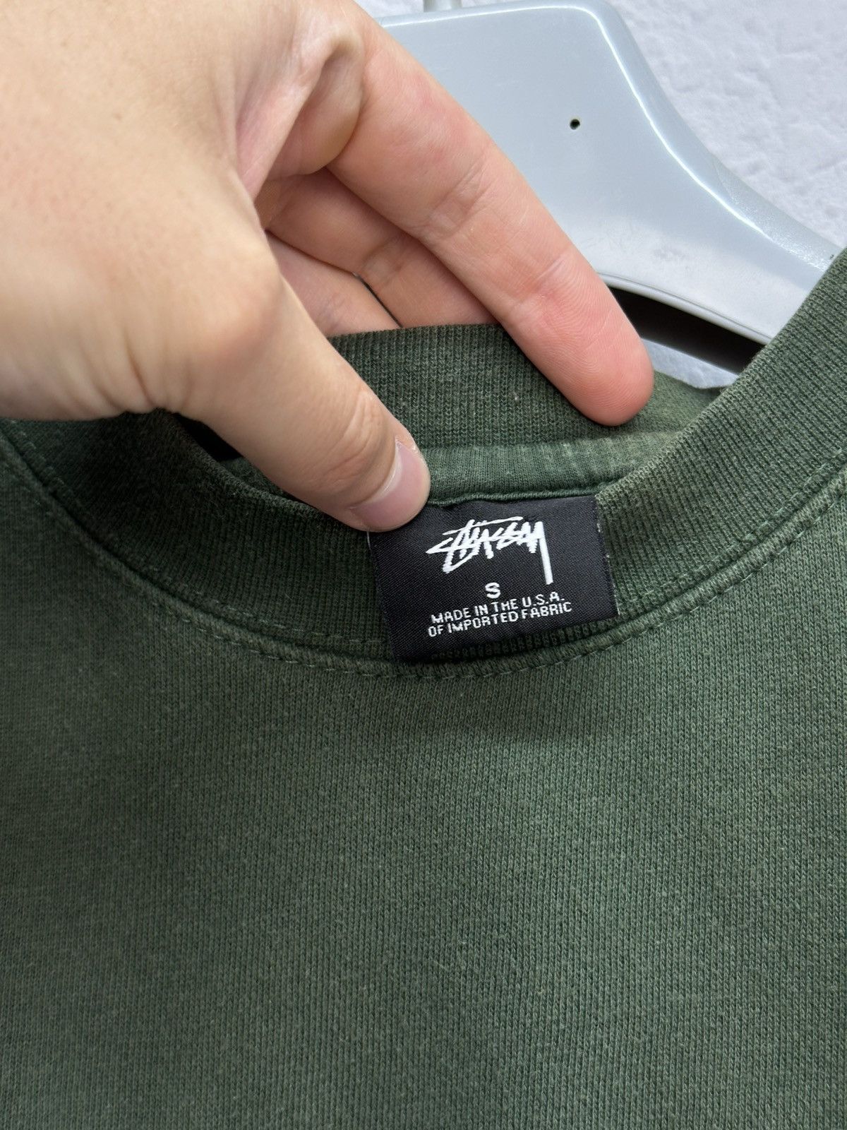 Stussy Vintage Stussy Sweatshirt Big Logo Embroidered USA Size US S / EU 44-46 / 1 - 5 Thumbnail