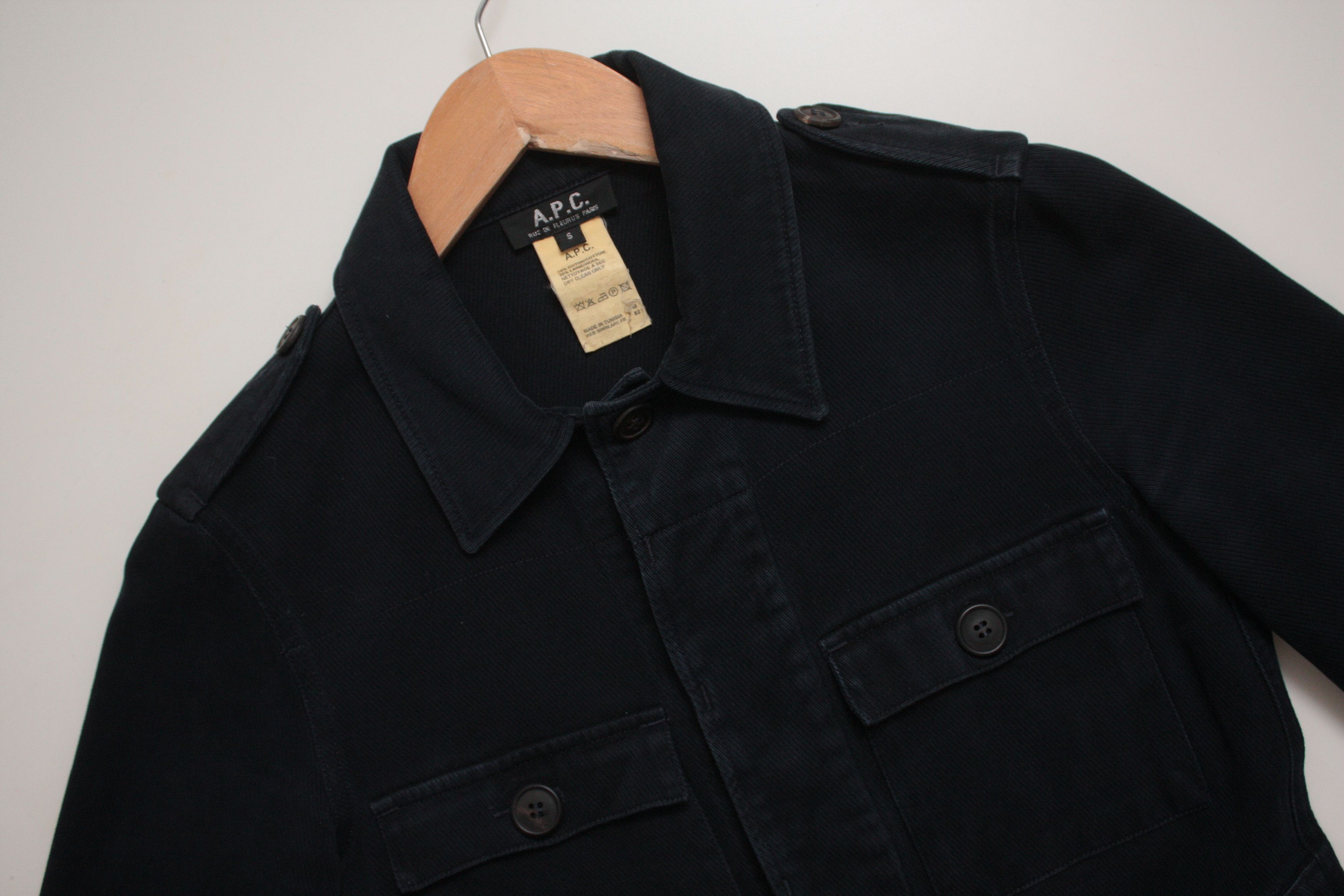 A.P.C. A.P.C. Navy Casual Jacket Women's S Size S / US 4 / IT 40 - 2 Thumbnail