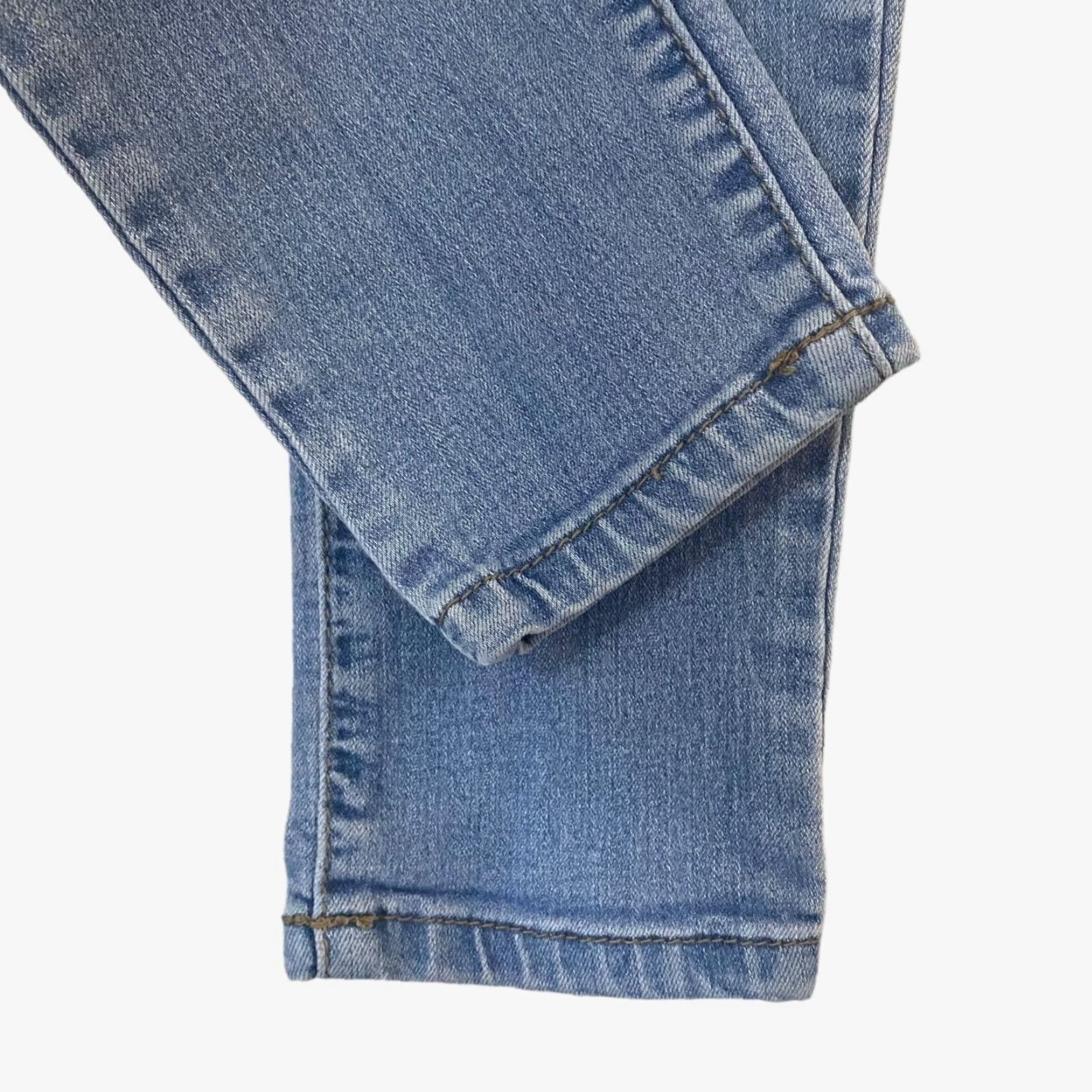 Vintage VINTAGE SP Black Label Low-Rise Skinny Jeans Women's 25 Light Wash Denim Stretch Distressed Blue 5-Pocket Womens Jeans Size 42" / US 20 - 7 Thumbnail